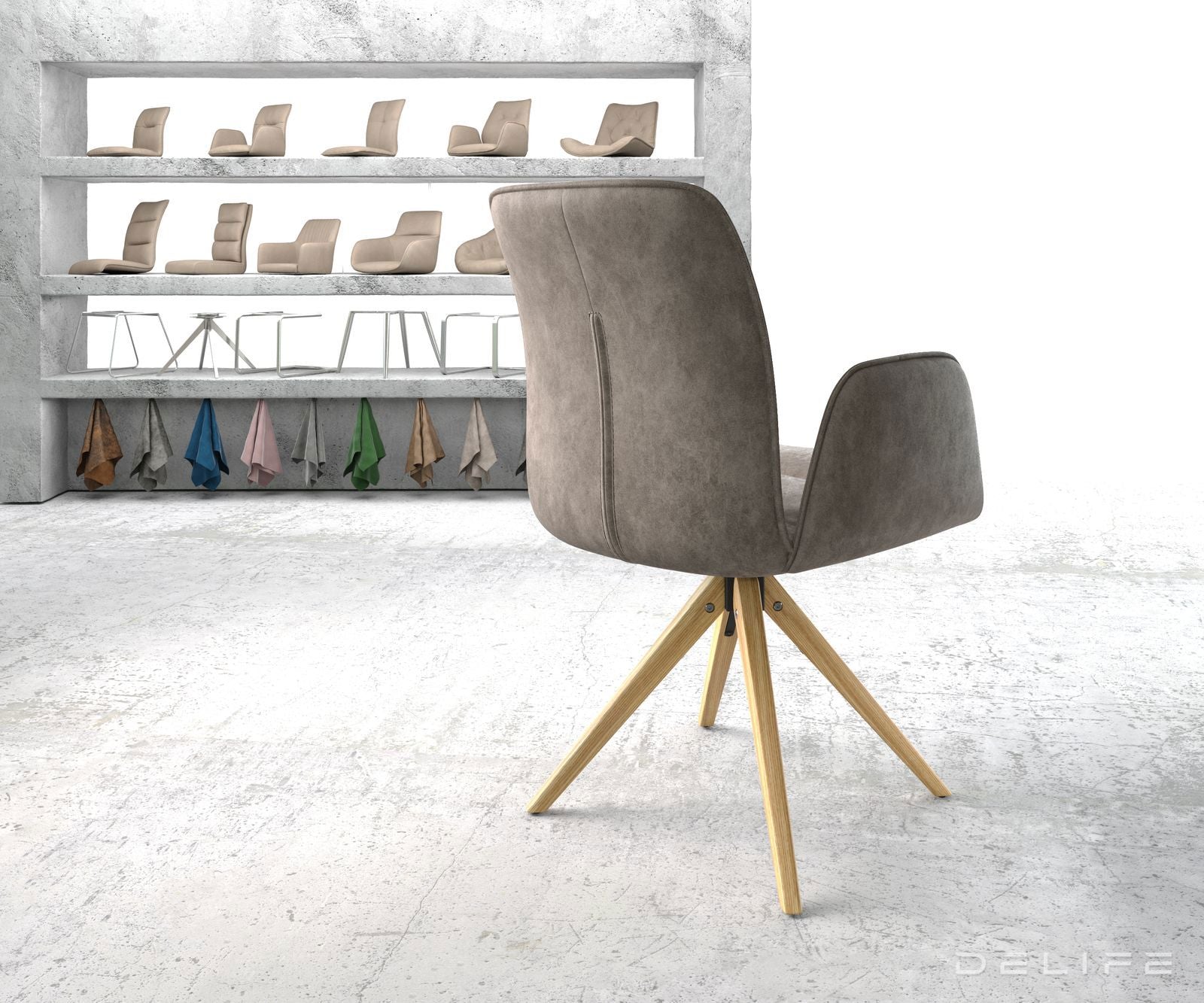 Blagovaonska stolica Vinja, Materijal: Mikrofibra