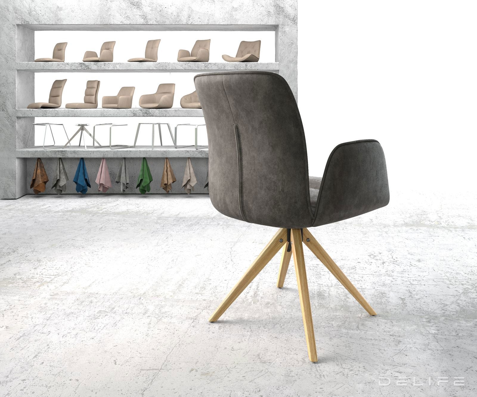 Blagovaonska stolica Vinja, Materijal: Mikrofibra