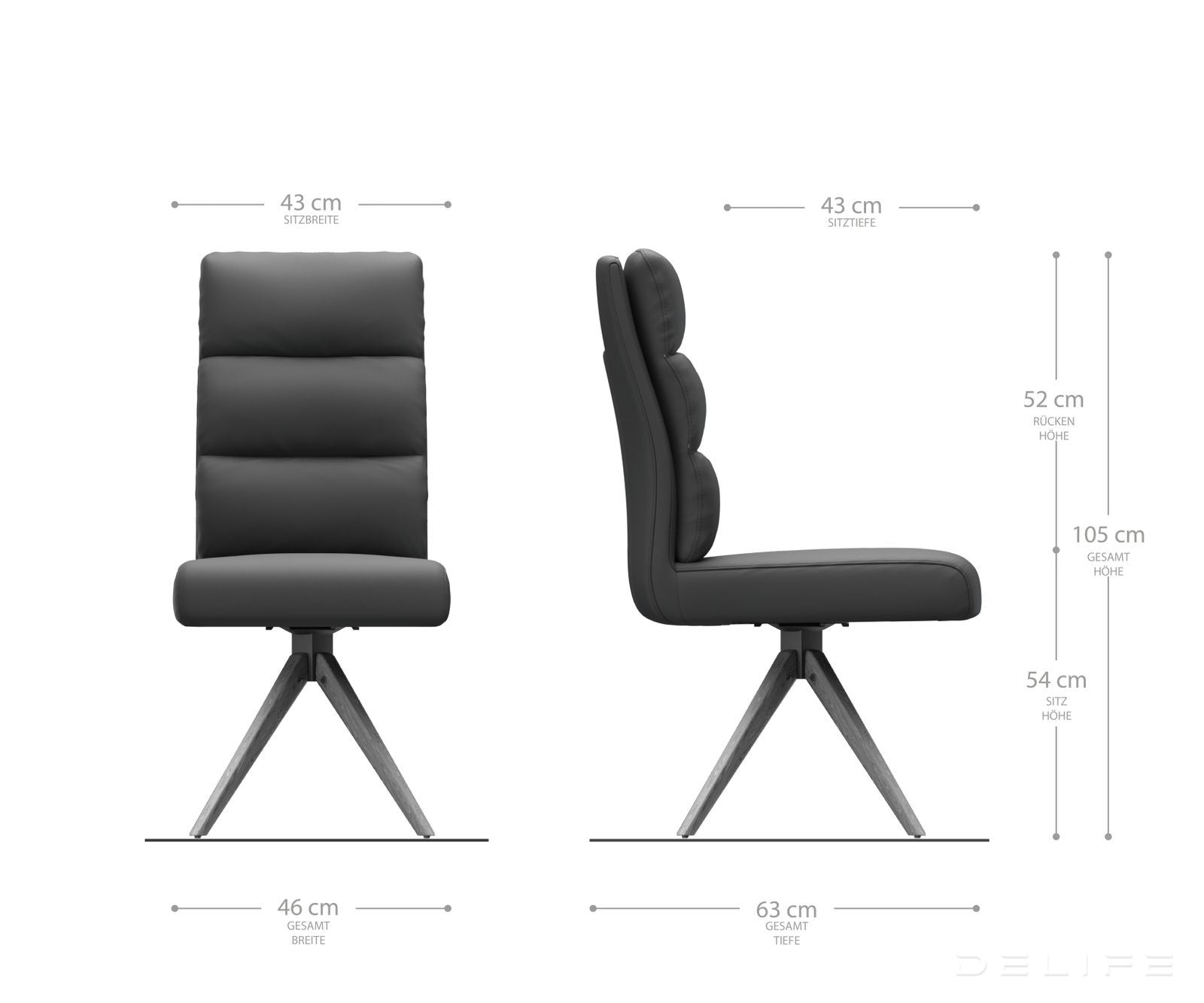 Blagovaonska stolica Pela, Materijal: Mikrofibra