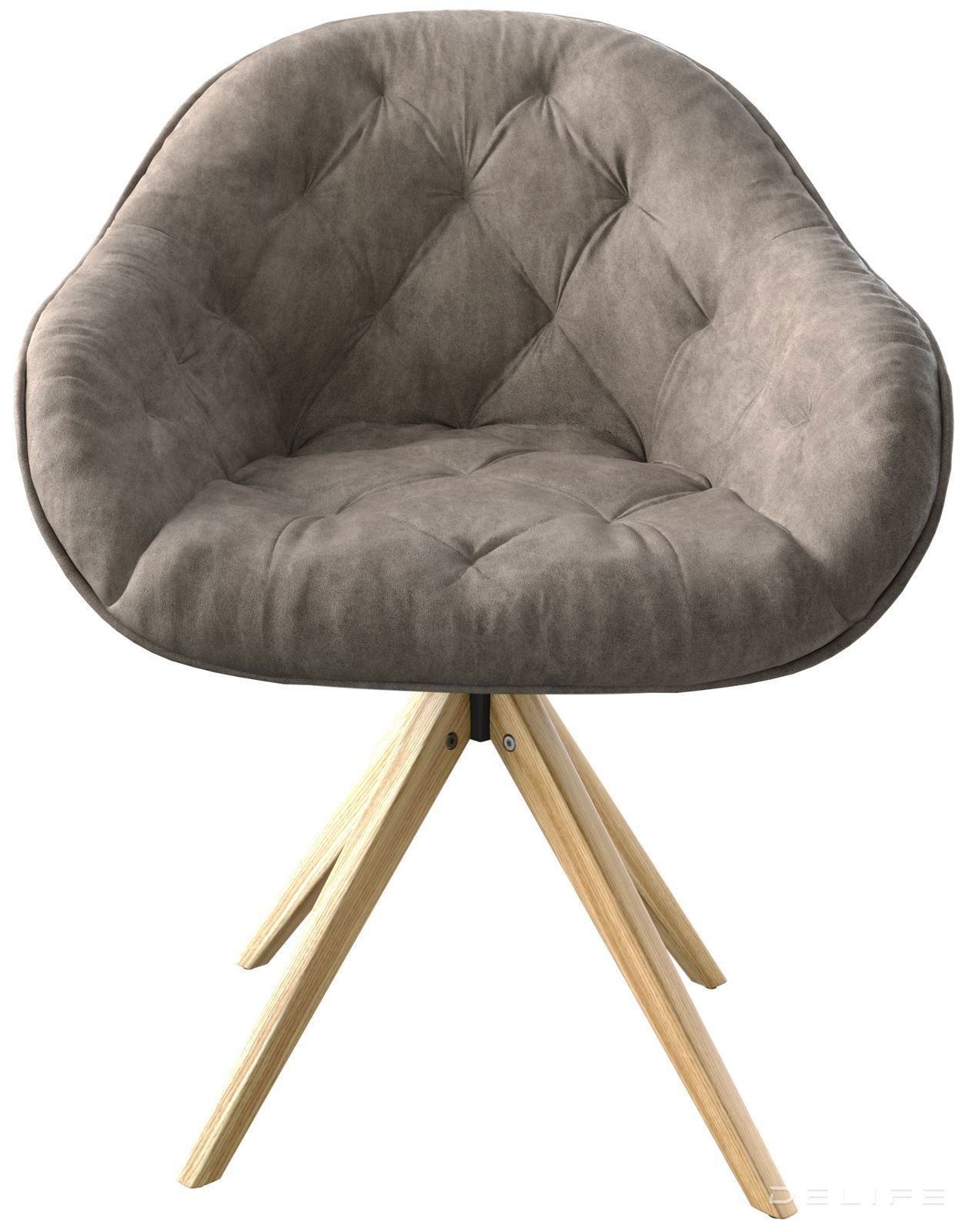 Blagovaonska stolica Gaio, Materijal: Mikrofibra