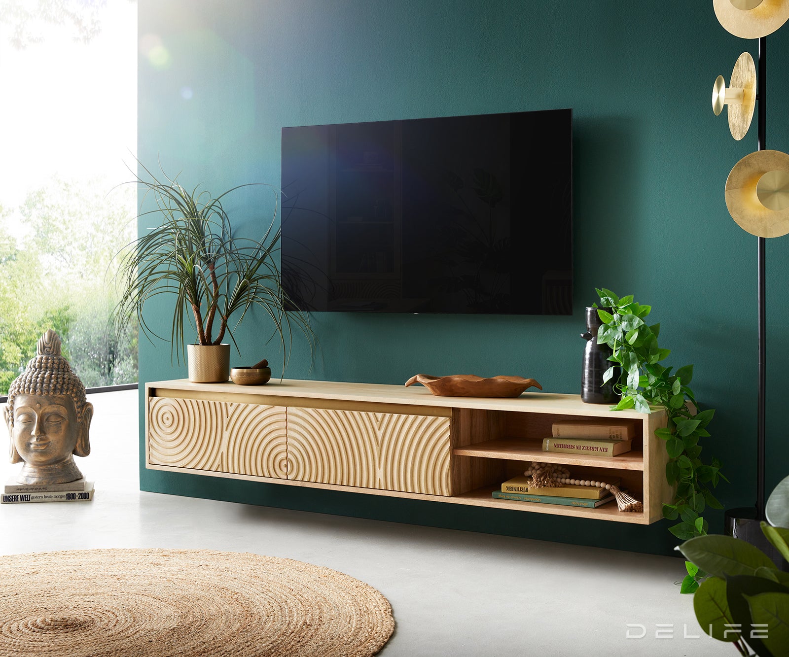 Komoda Budaya, Materijal: Mango