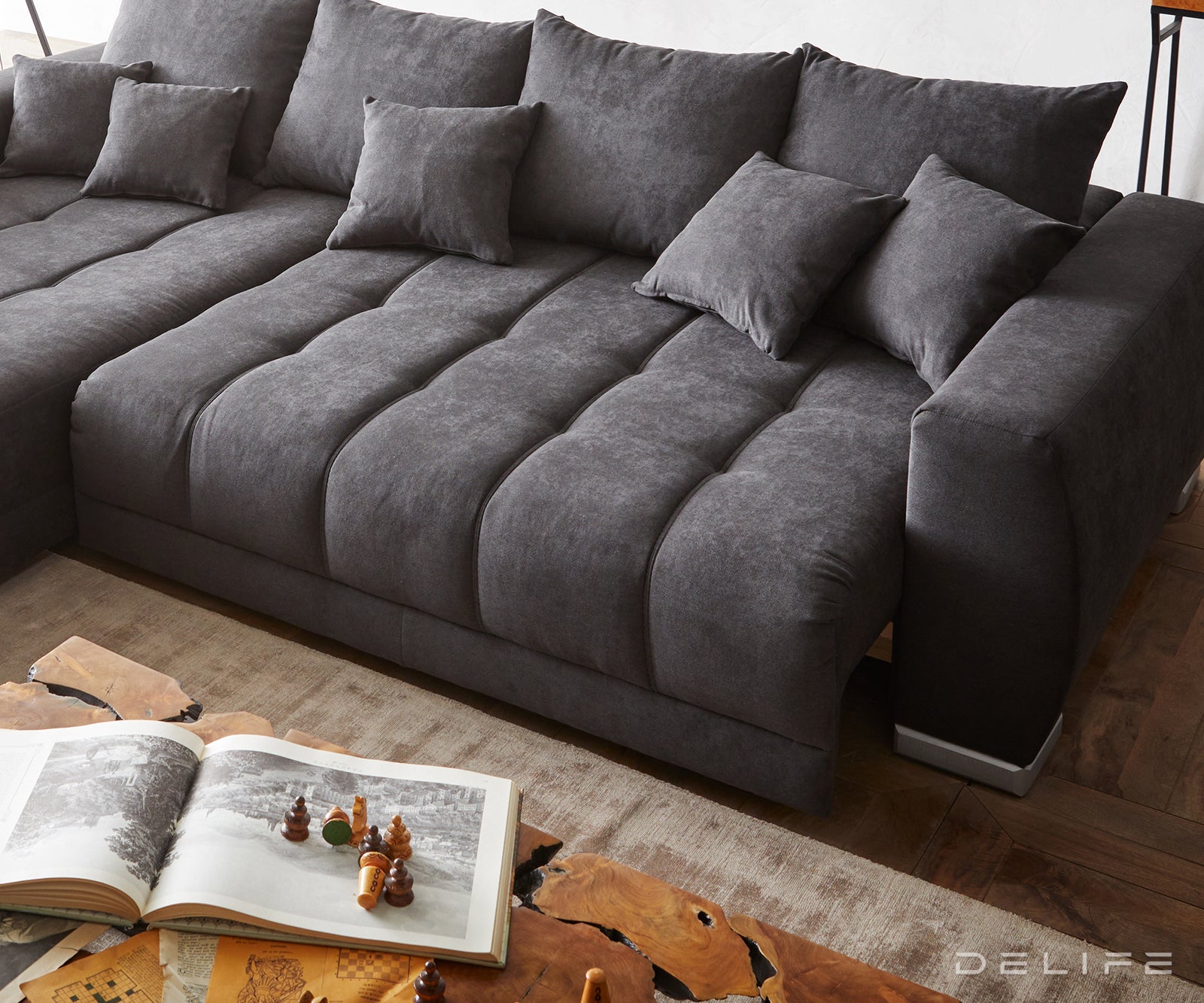 Kutna garnitura Nabor 300x225cm, Materijal: Mikrofibra