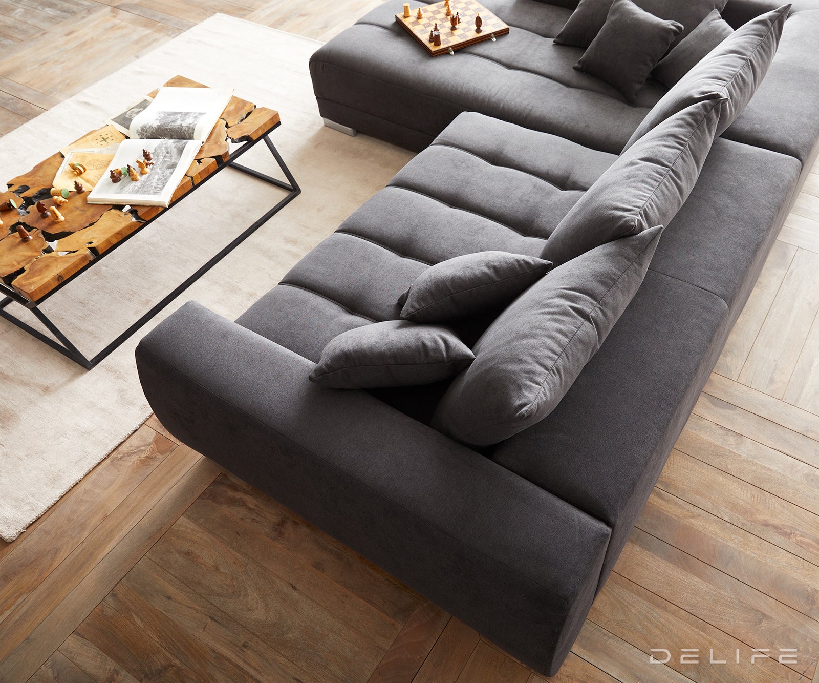 Kutna garnitura Nabor 300x225cm, Materijal: Mikrofibra