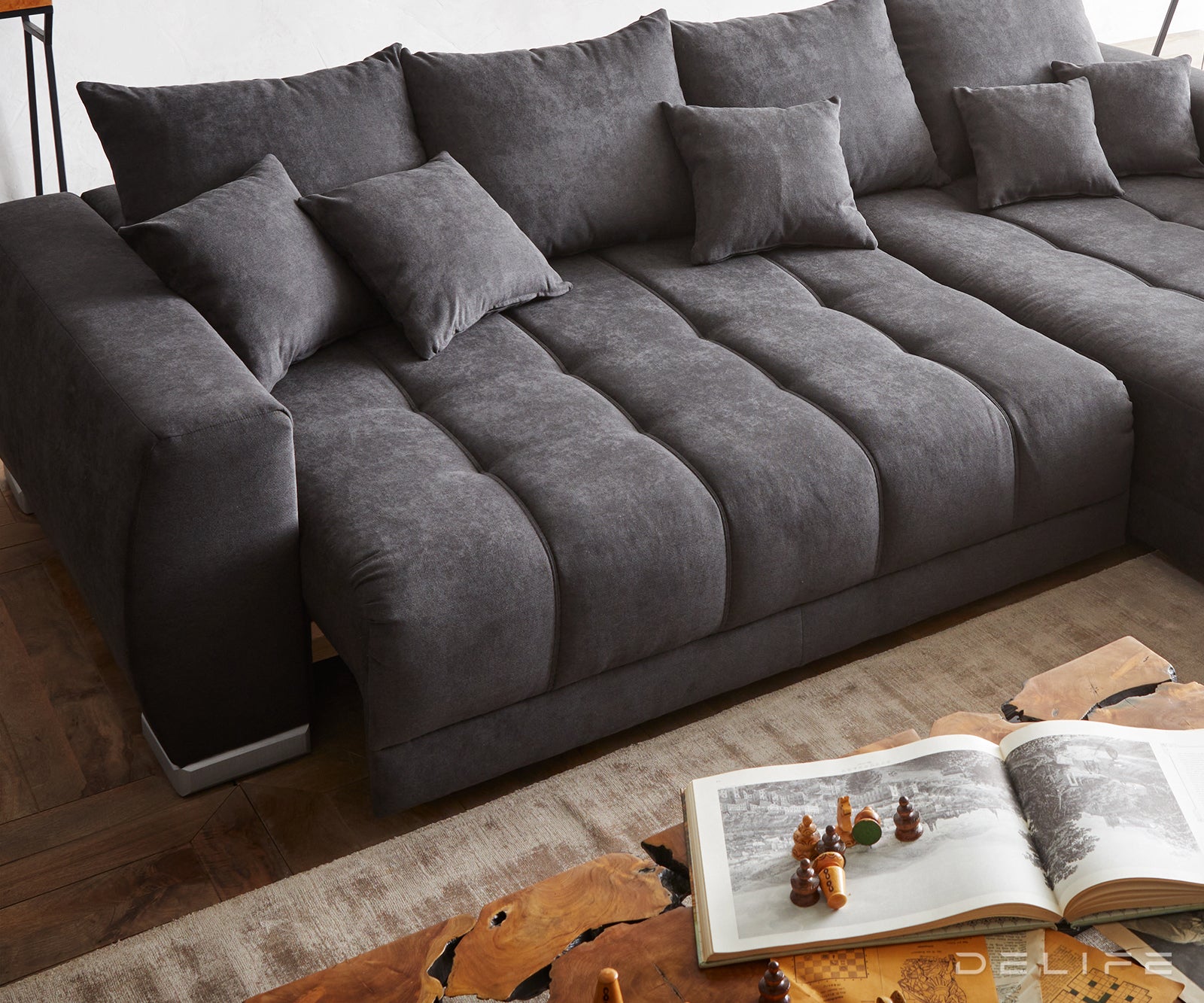 Kutna garnitura Nabor 300x225cm, Materijal: Mikrofibra