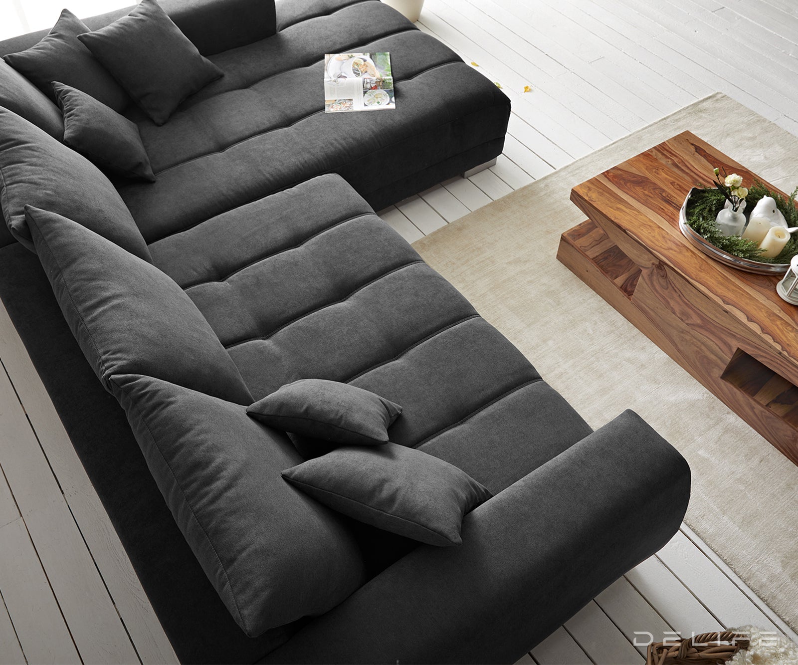 Kutna garnitura Josea 300x215cm, Materijal: Mikrofibra