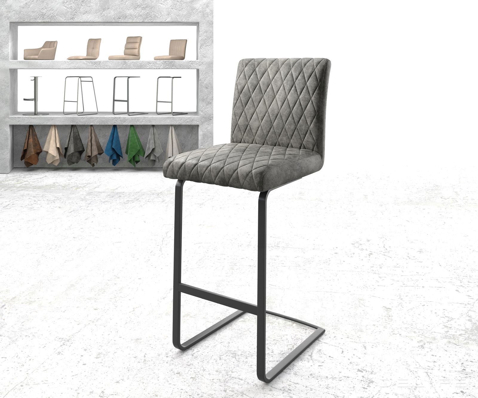 Barska stolica Earnest, Materijal: Mikrofibra