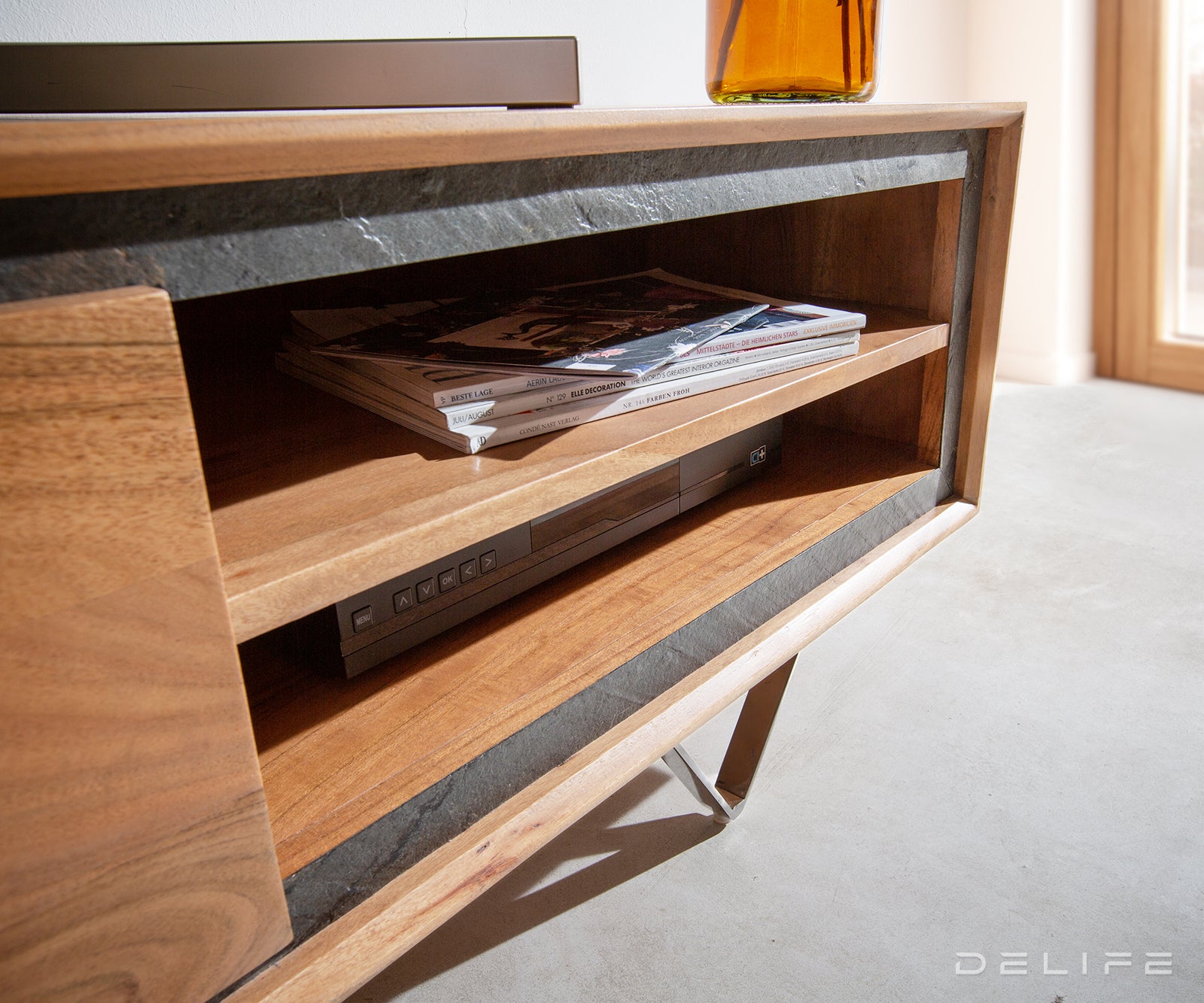 Komoda Stonegrace 175cm, Materijal: Bagrem