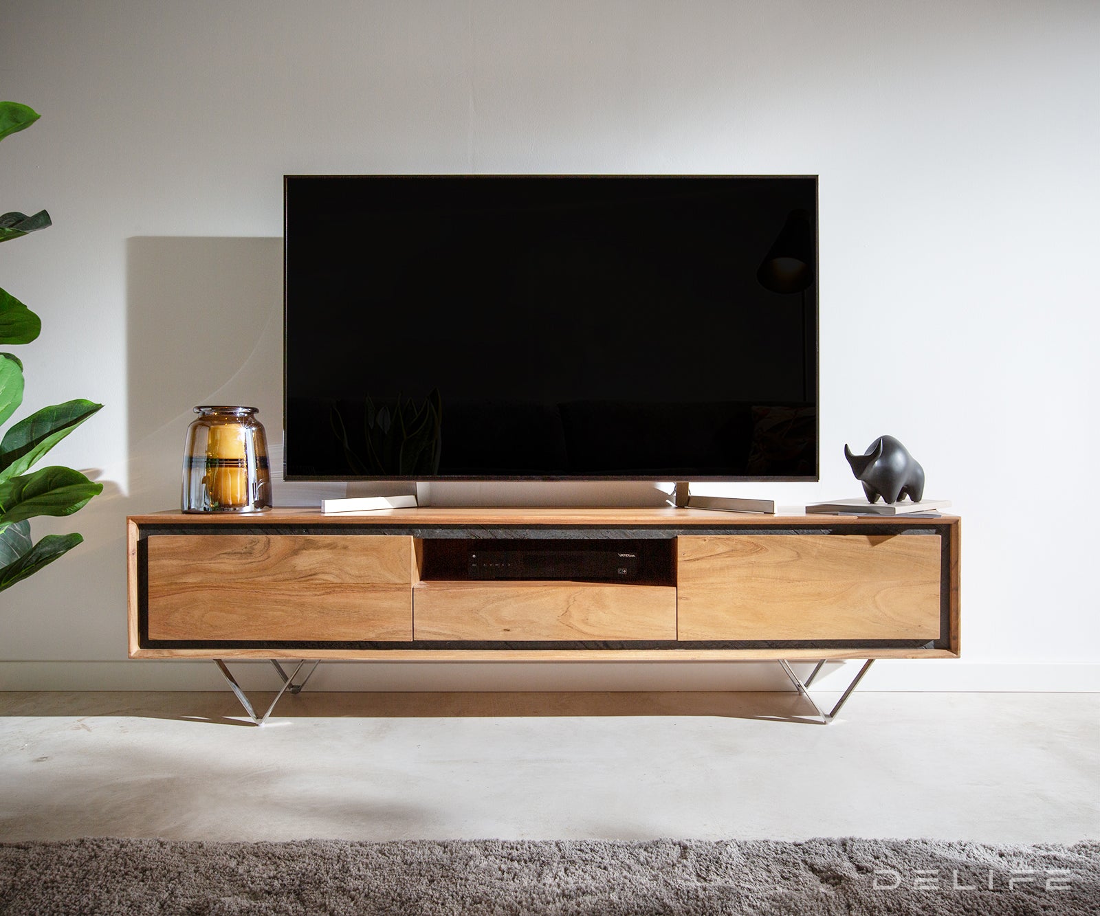 Komoda Stonegrace 175cm, Materijal: Bagrem