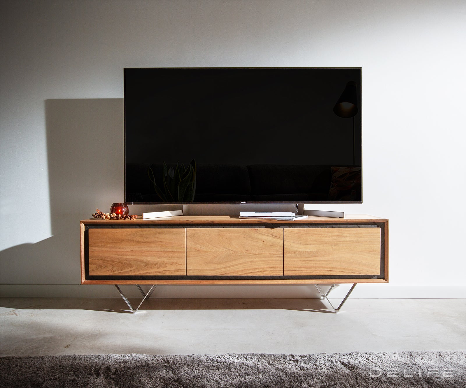 Komoda Stonegrace 145cm, Materijal: Bagrem