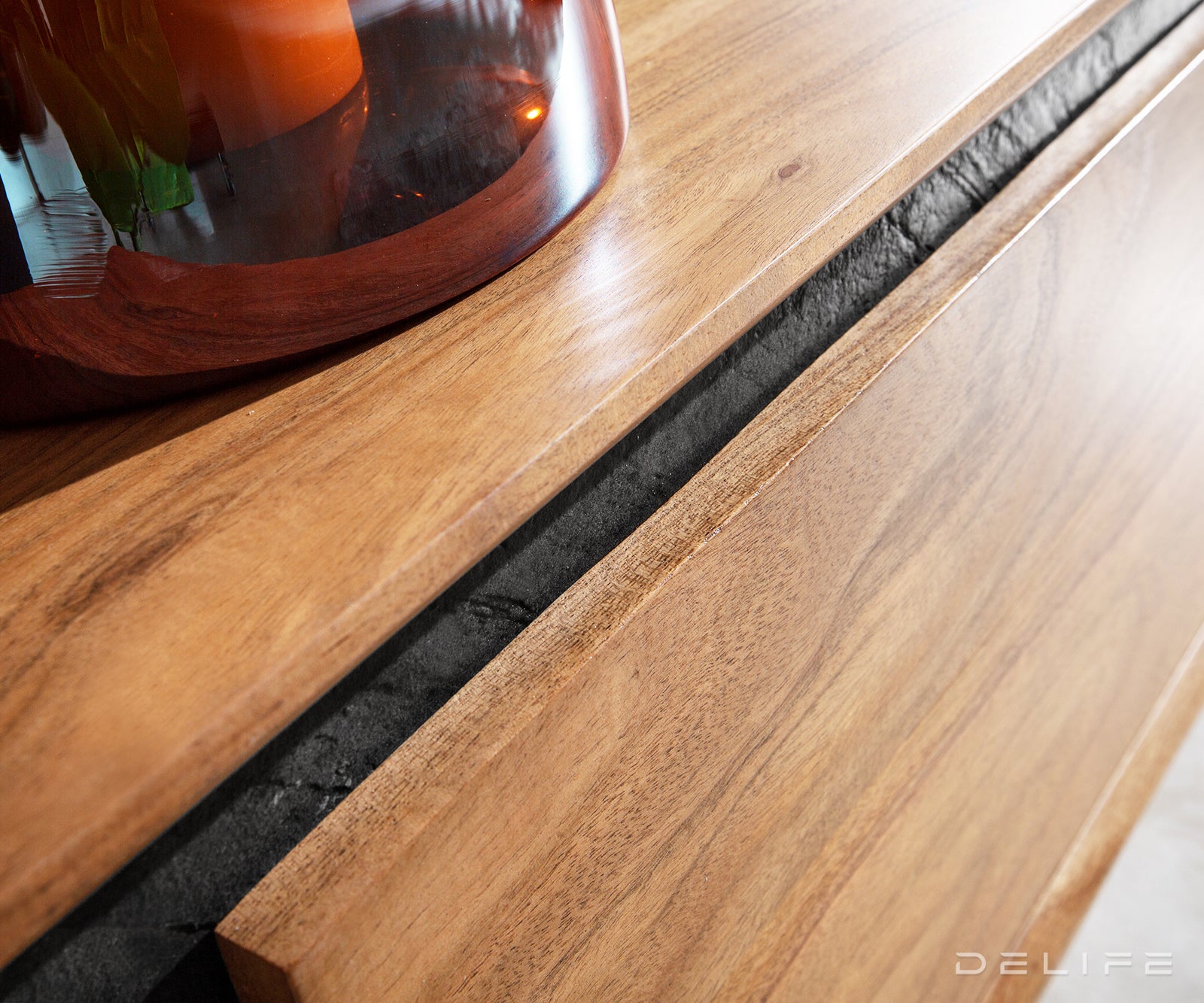 Komoda Stonegrace 145cm, Materijal: Bagrem