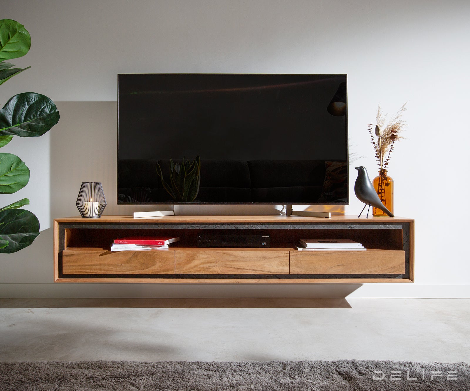 Komoda Stonegrace 175cm, Materijal: Bagrem