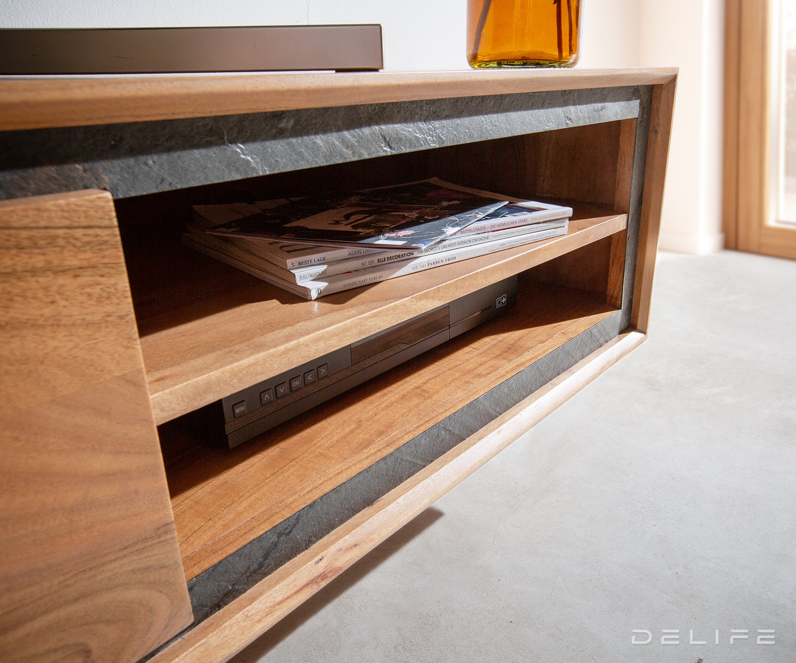 Komoda Stonegrace 175cm, Materijal: Bagrem