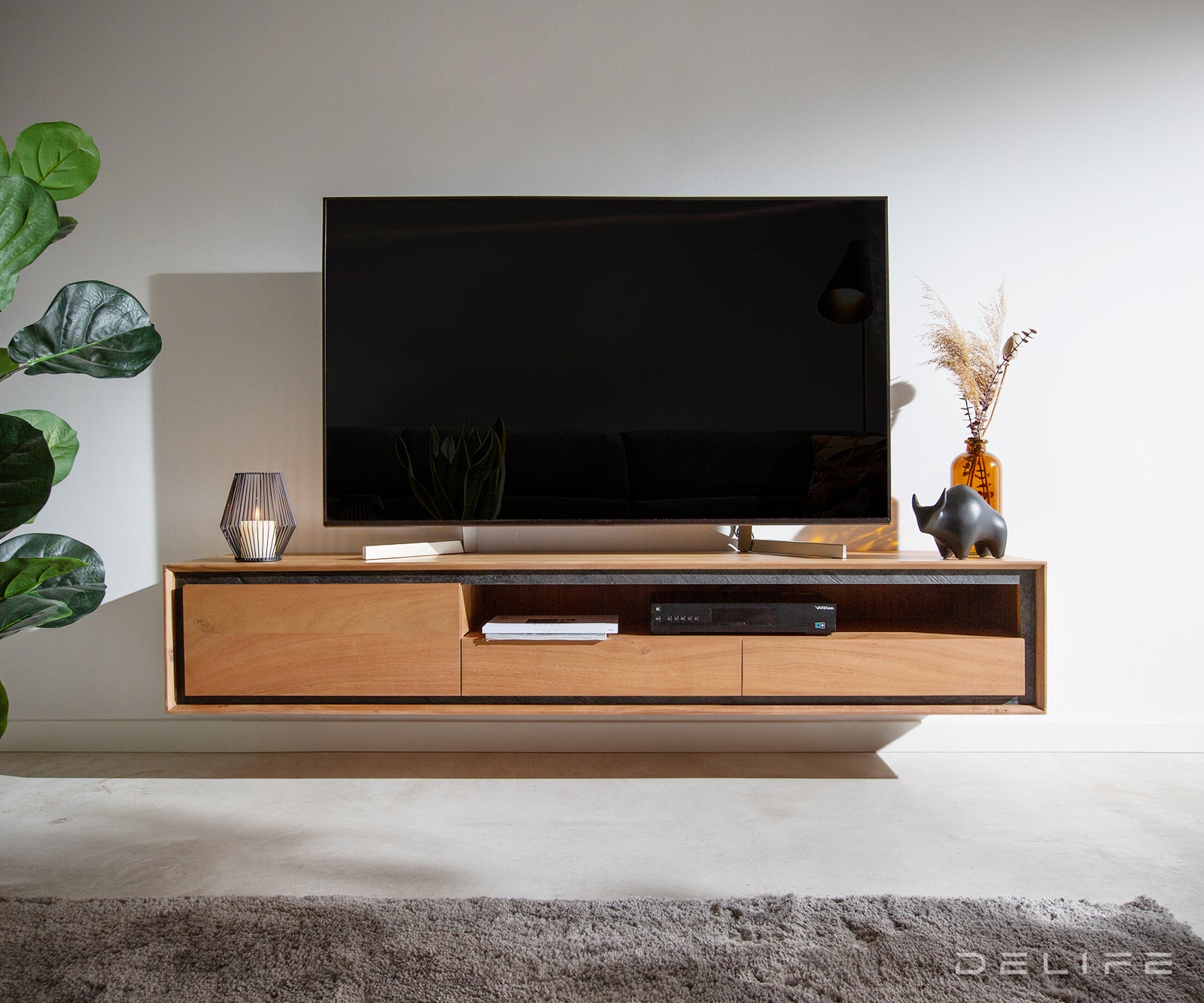 Komoda Stonegrace 175cm, Materijal: Bagrem