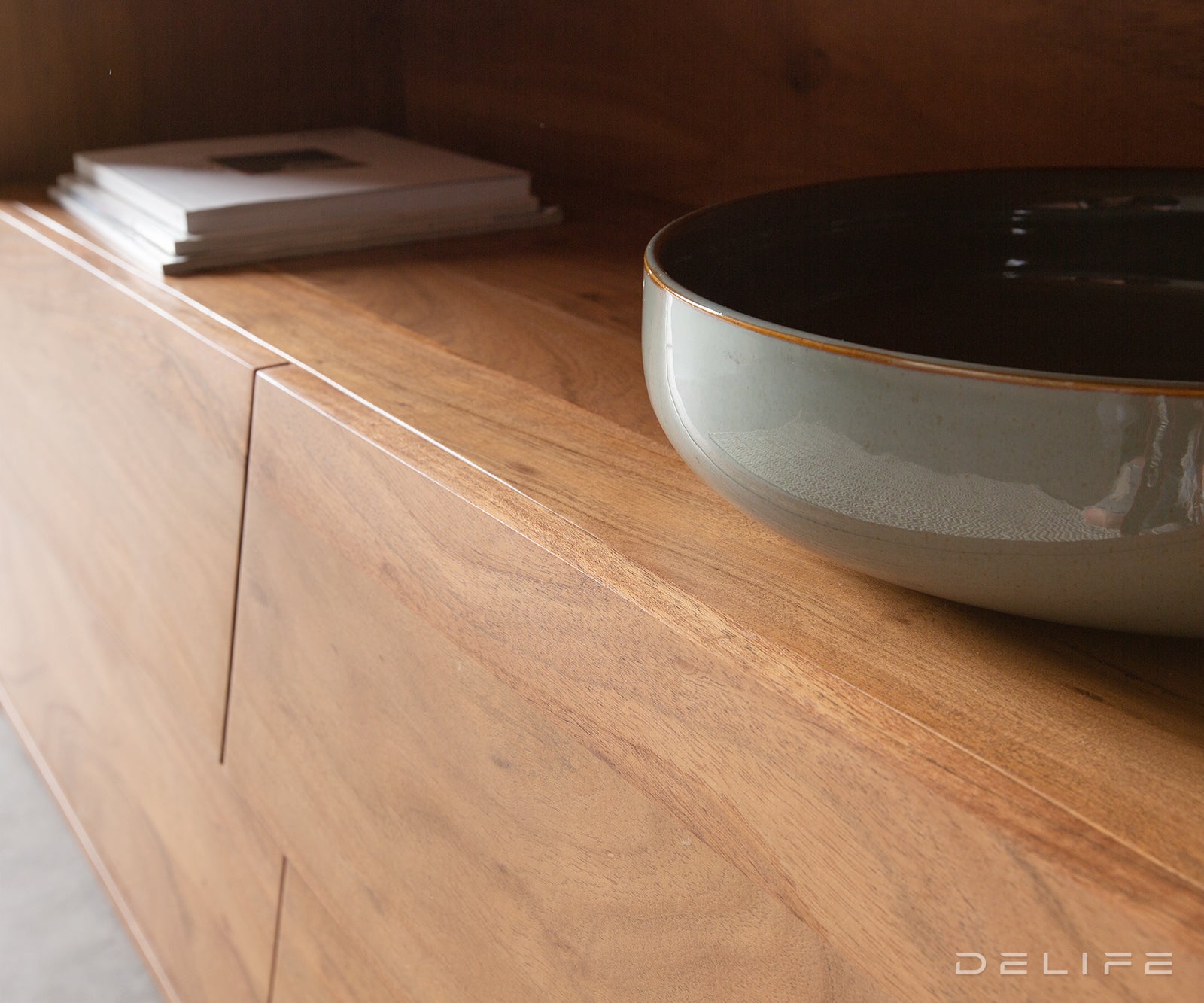 Komoda Eloi 240x40cm, Materijal: Bagrem