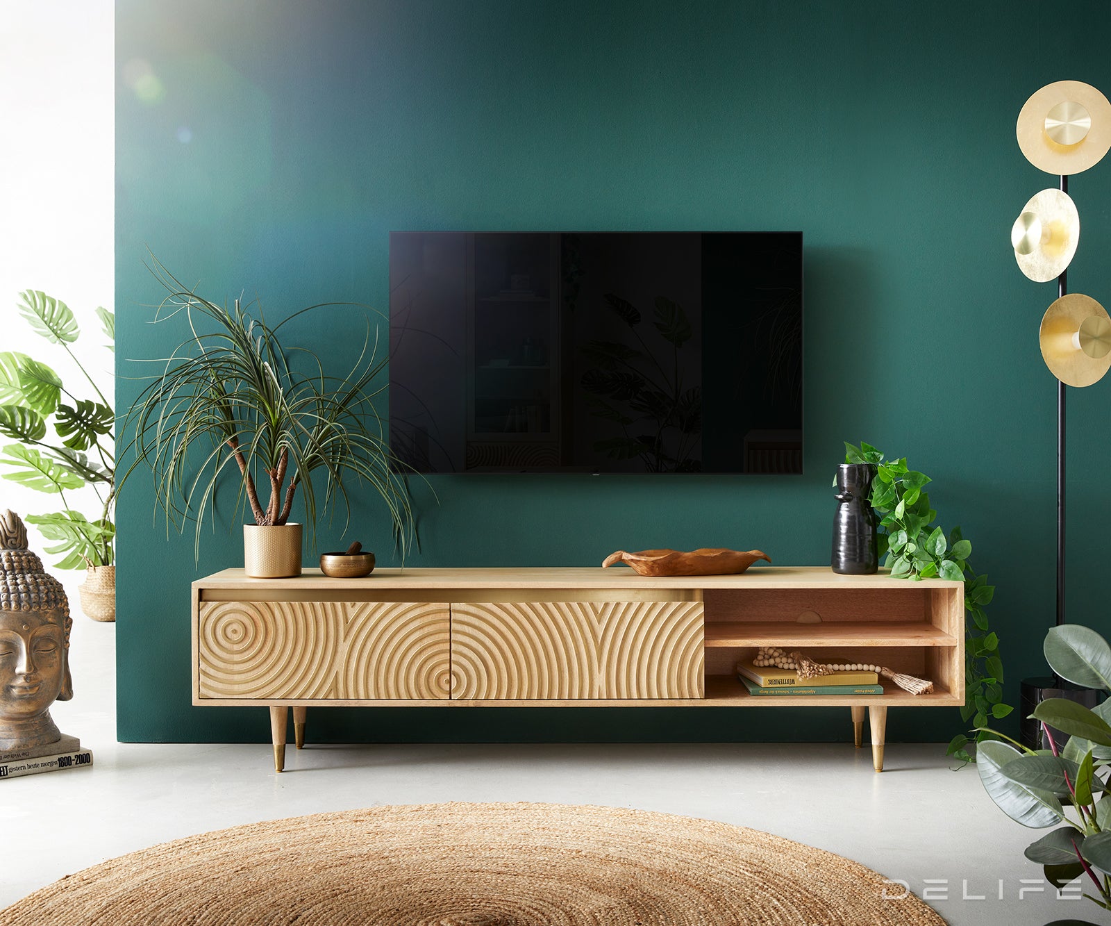 Komoda Budaya, Materijal: Mango