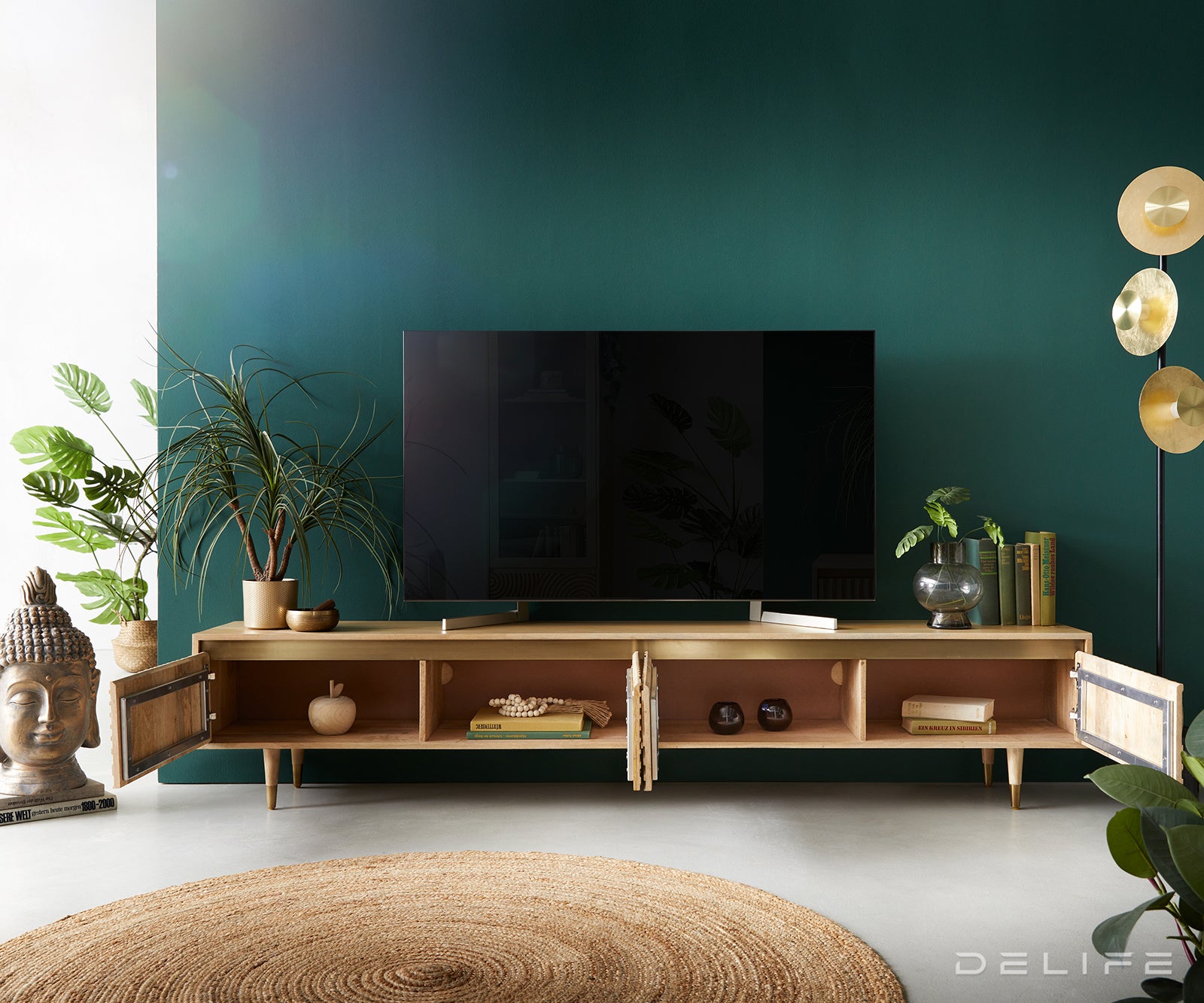 Komoda Budaya, Materijal: Mango