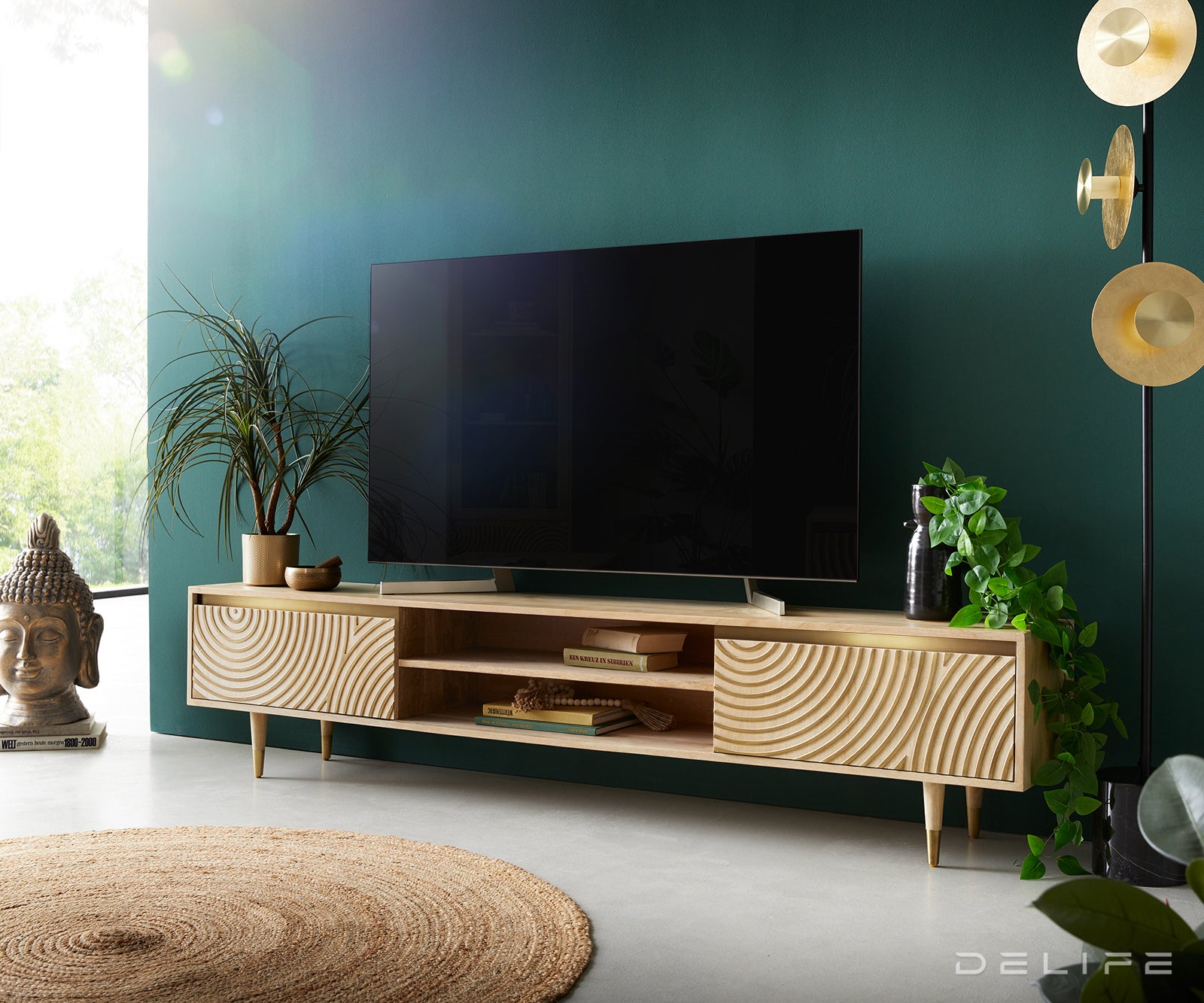 Komoda Budaya, Materijal: Mango