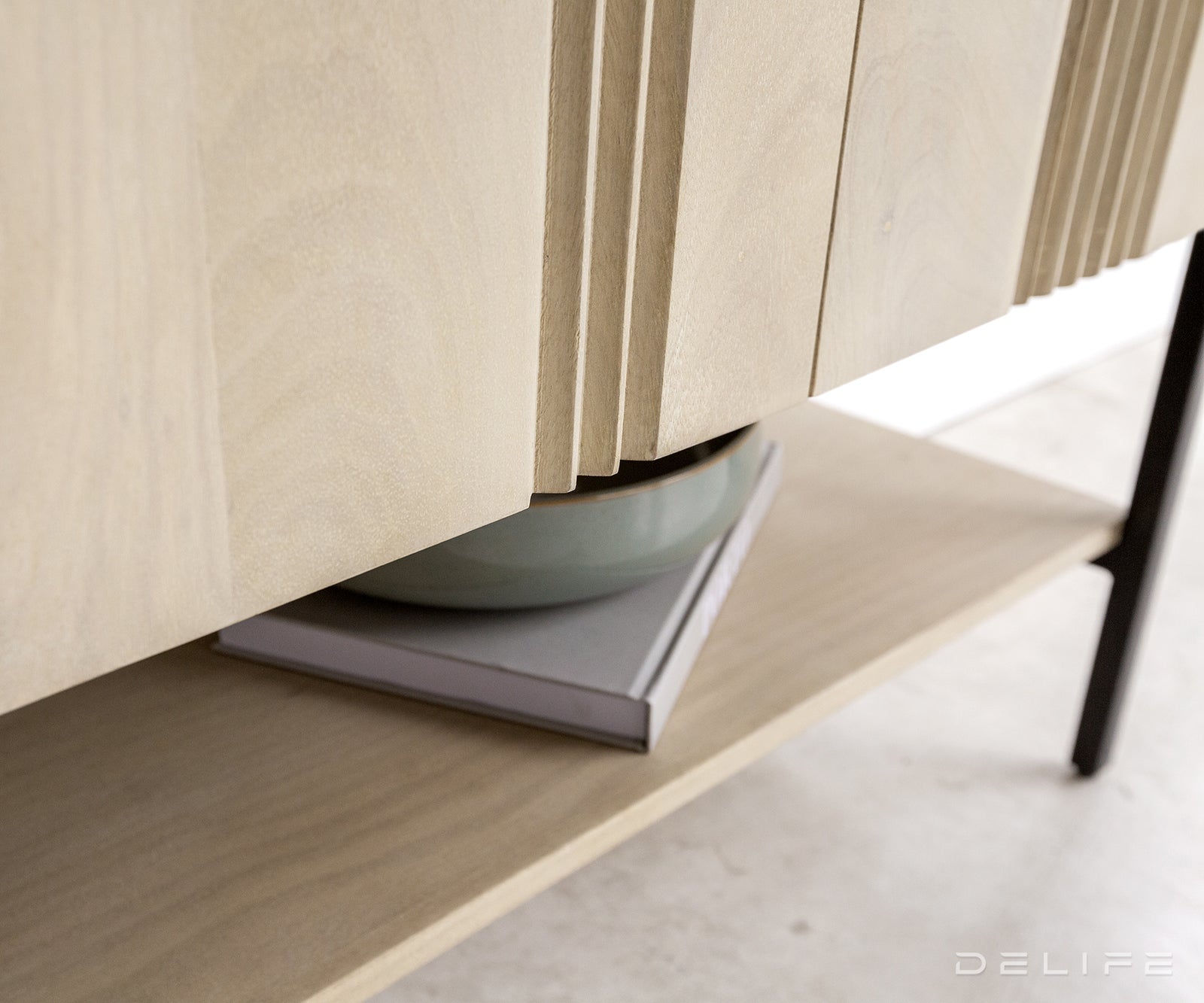 Visoka komoda Nestos 90x140cm, Materijal: Mango