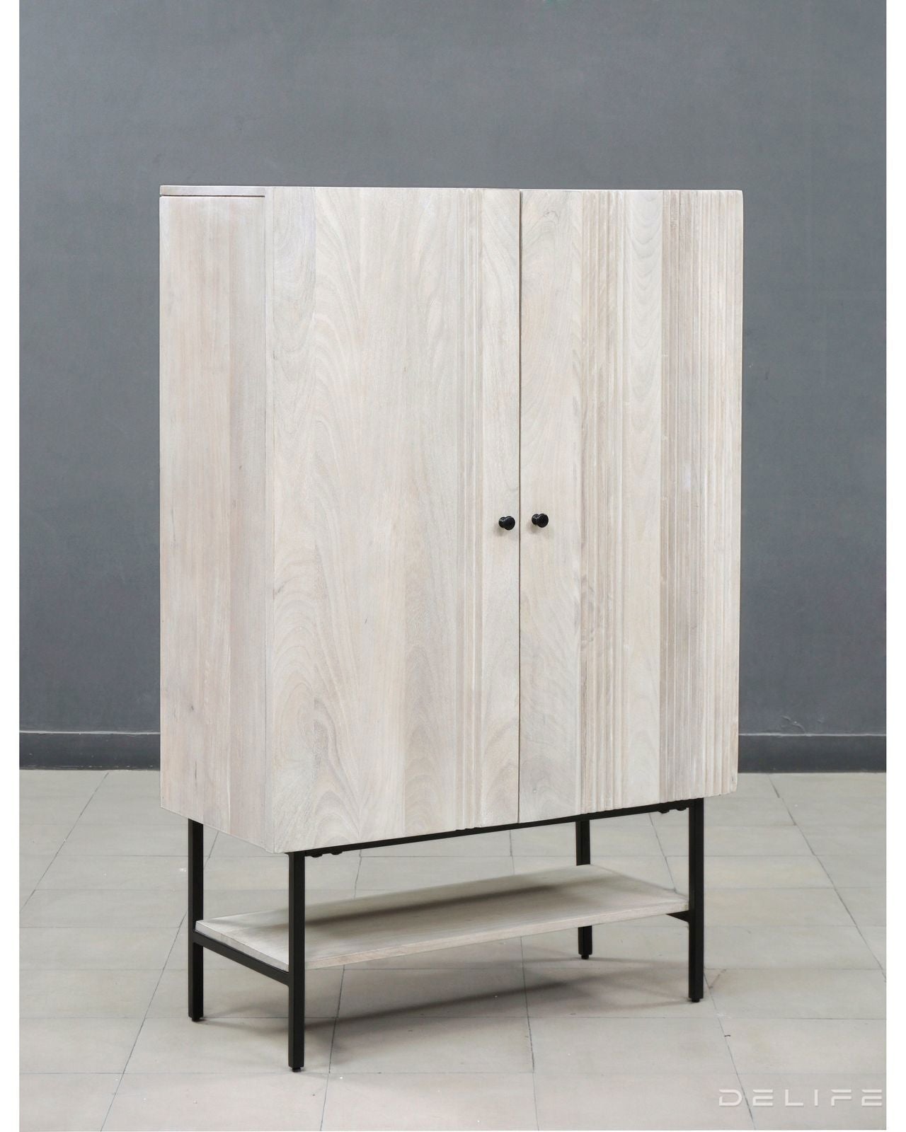 Visoka komoda Nestos 90x140cm, Materijal: Mango