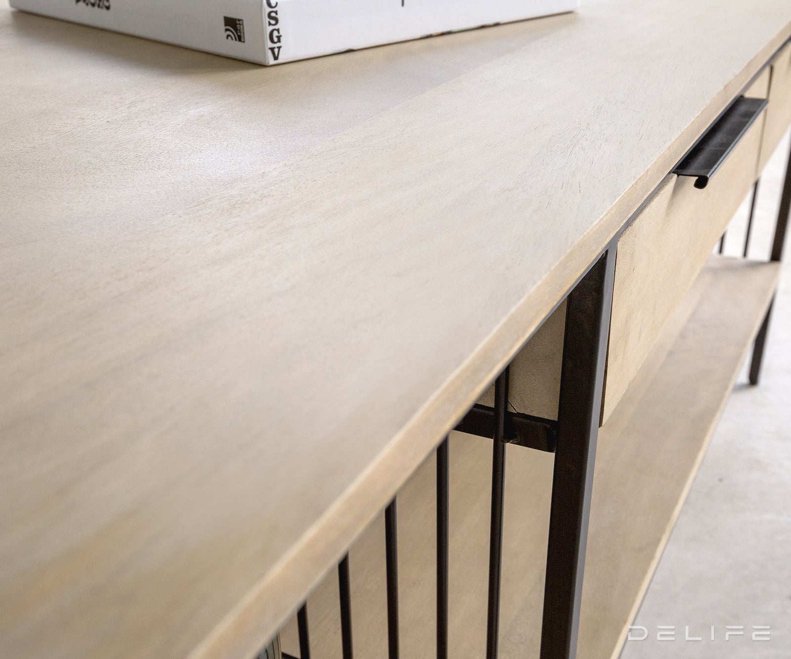 Klub stolić Libina 120x60x50cm, Materijal: Mango