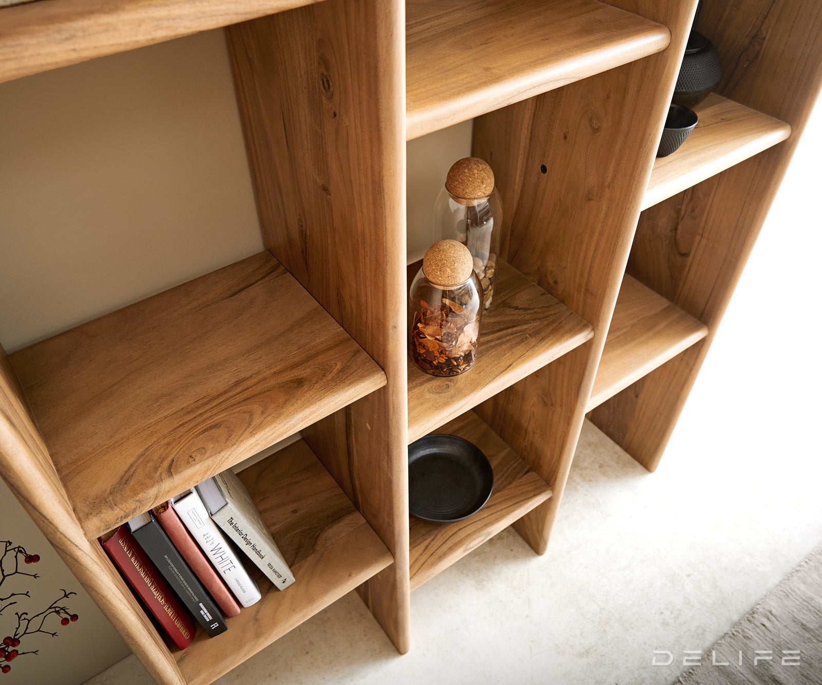 Poličar Tizi 110x175cm, Materijal: Bagrem