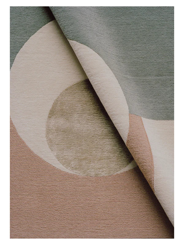 Tepih Eternal Orb, Materijal: 95% Vuna New Zeland 5% Svila