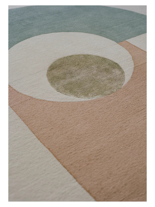 Tepih Eternal Orb, Materijal: 95% Vuna New Zeland 5% Svila