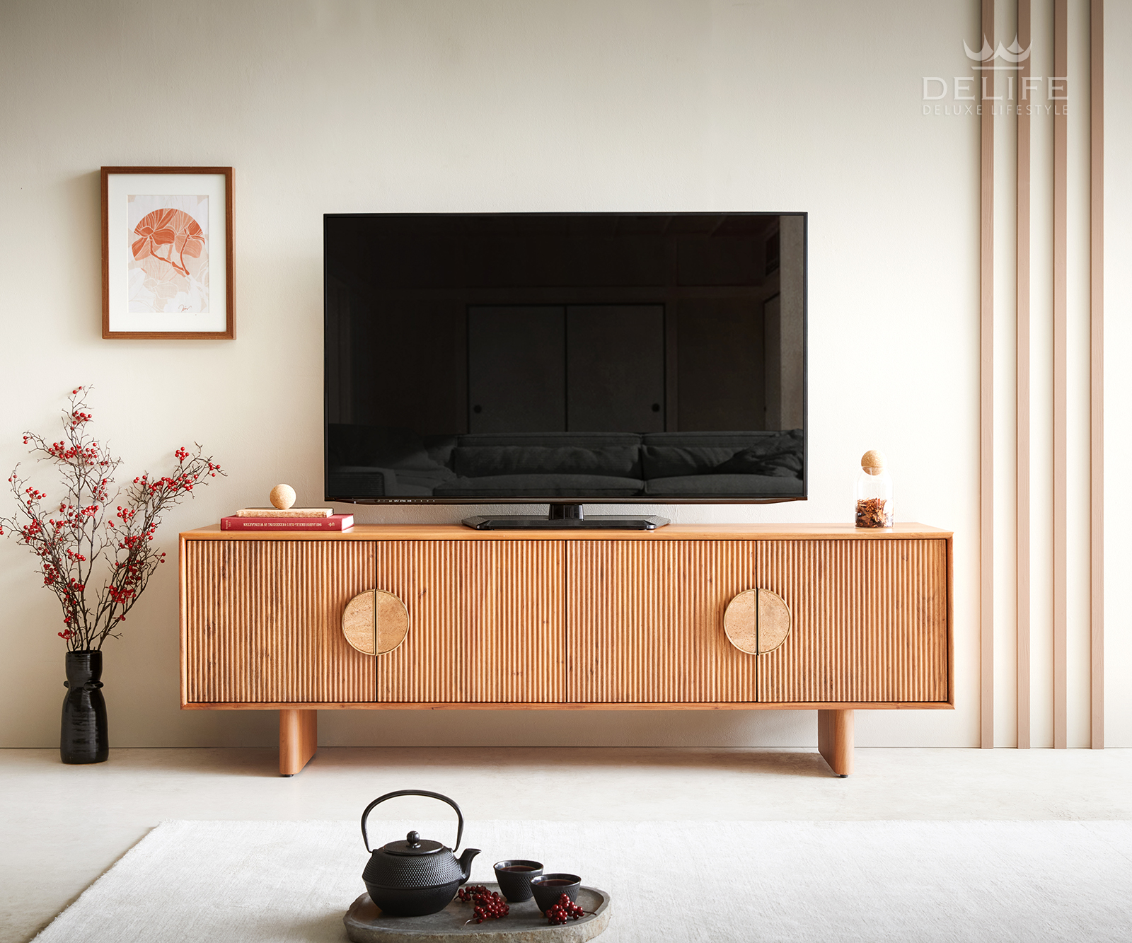 Komoda Surimu, Materijal: Bagrem