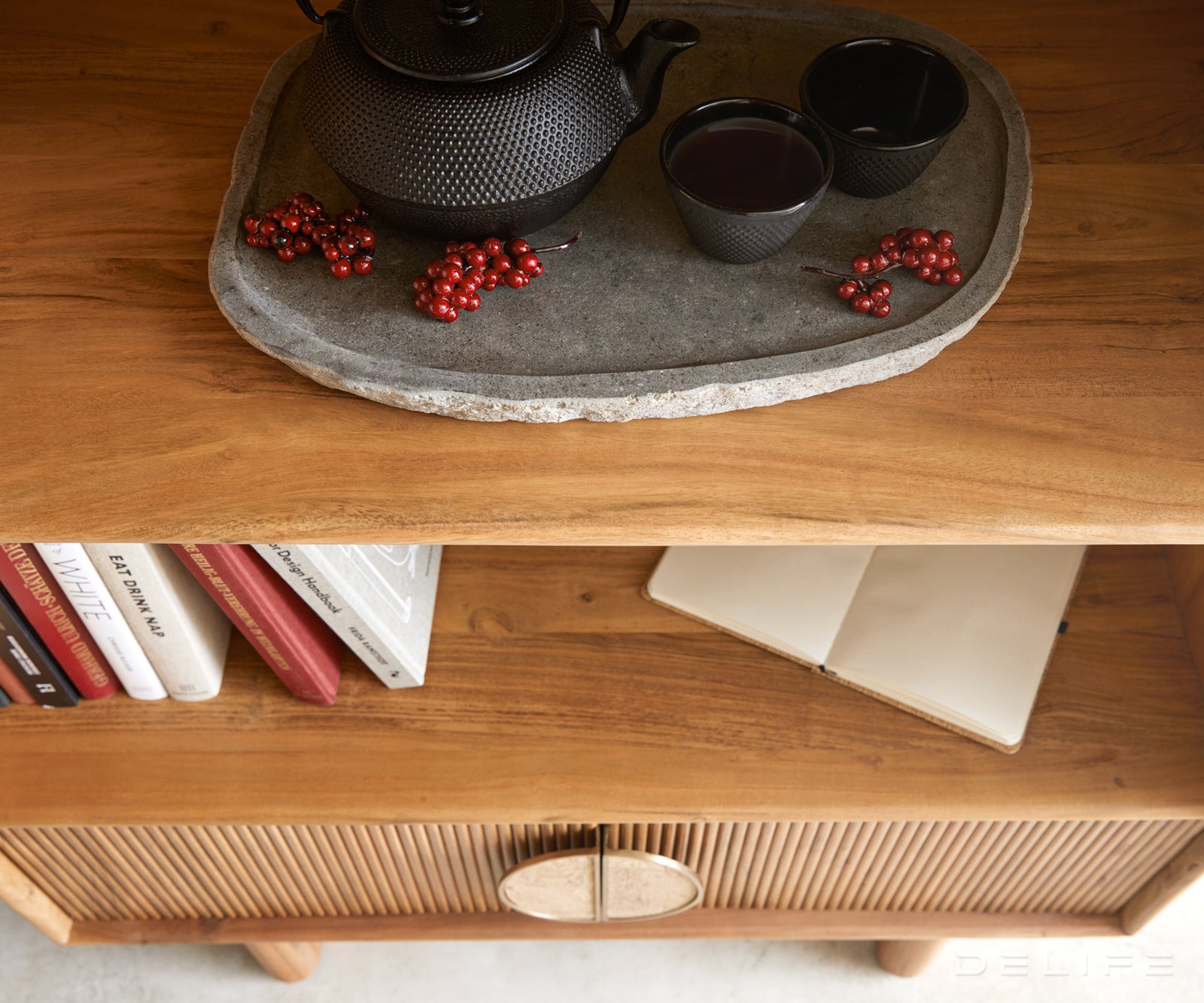 Poličar Surimu, 95x180cm, Materijal: Bagrem