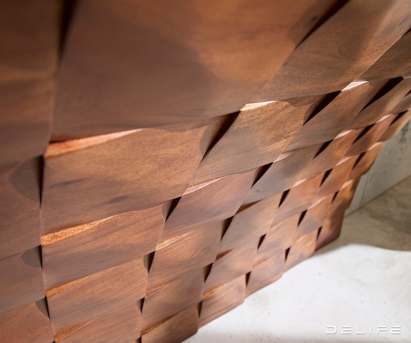 Konzola Eremos 120x35cm, Materijal: Bagrem