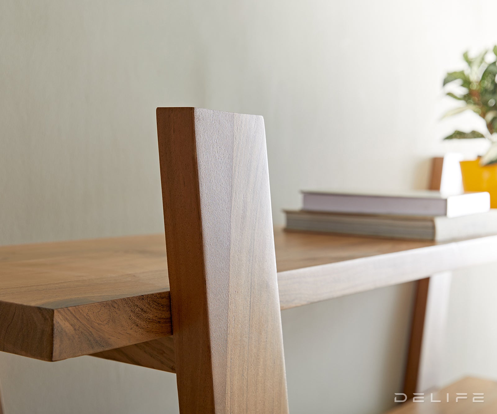 Poličar Xanthios 170x40cm, Materijal: Bagrem