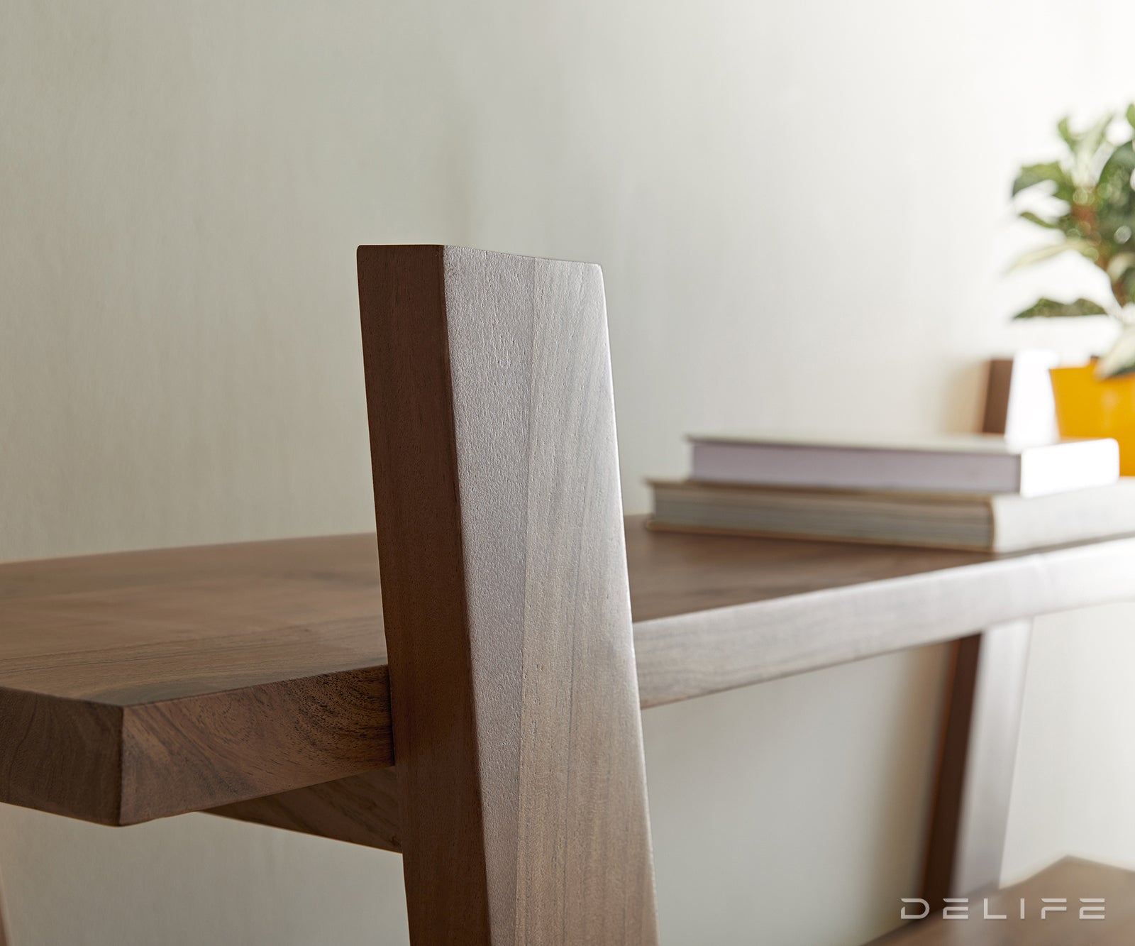 Poličar Xanthios 170x40cm, Materijal: Bagrem