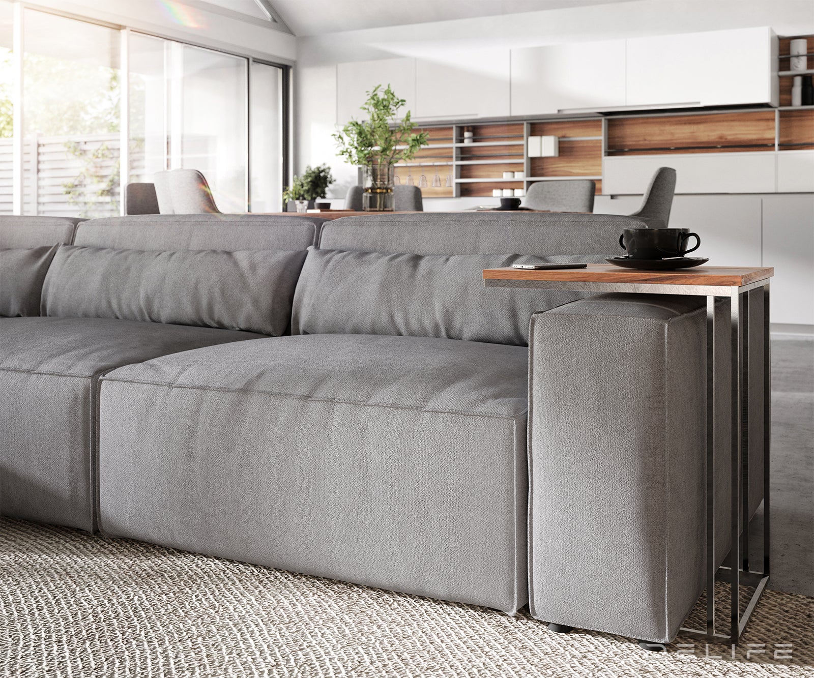 Kutna garnitura Sirpio XL 370x173cm, Materijal: Mikrofibra