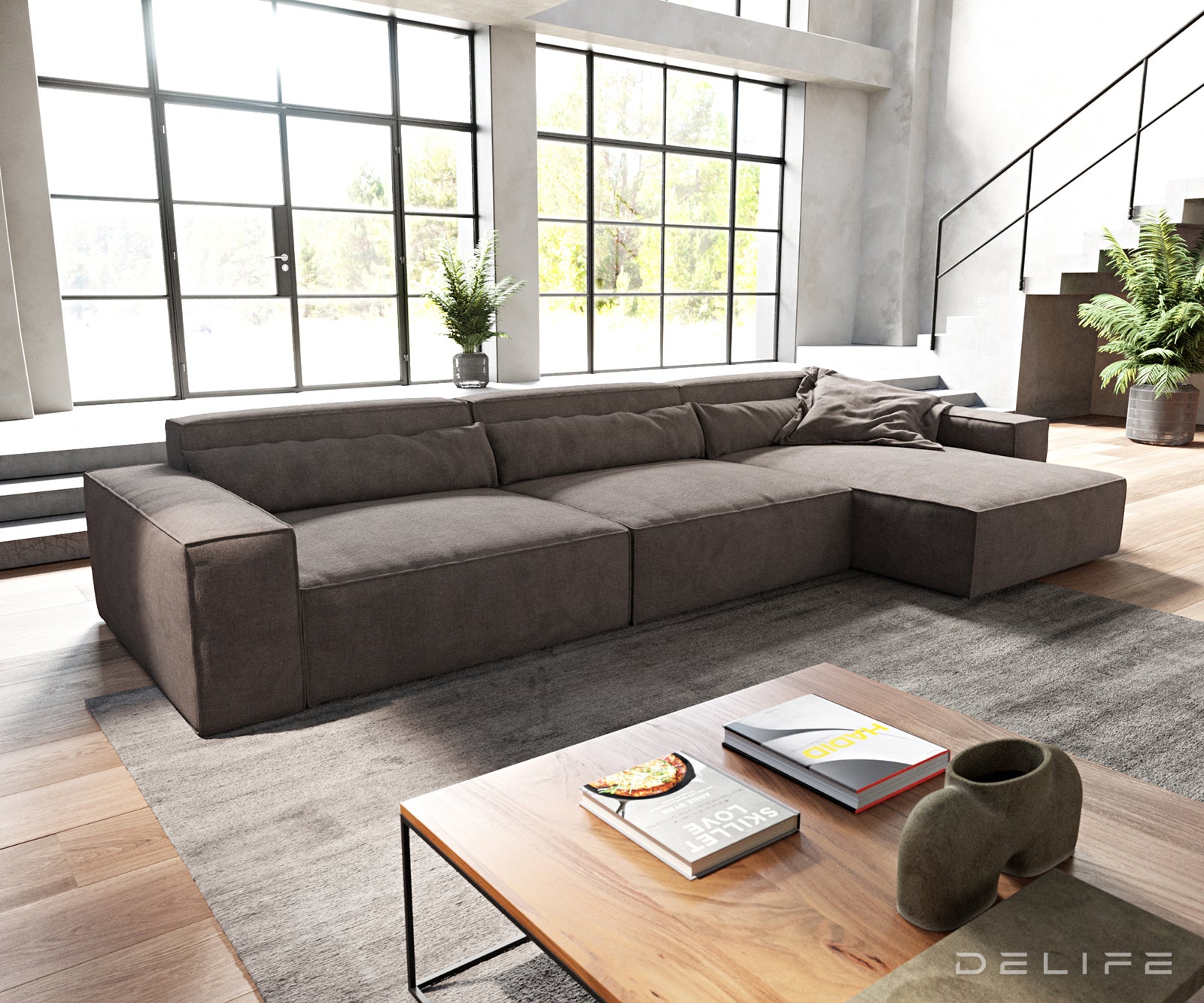 Kutna garnitura Sirpio XL 266x173cm, Materijal: Mikrofibra