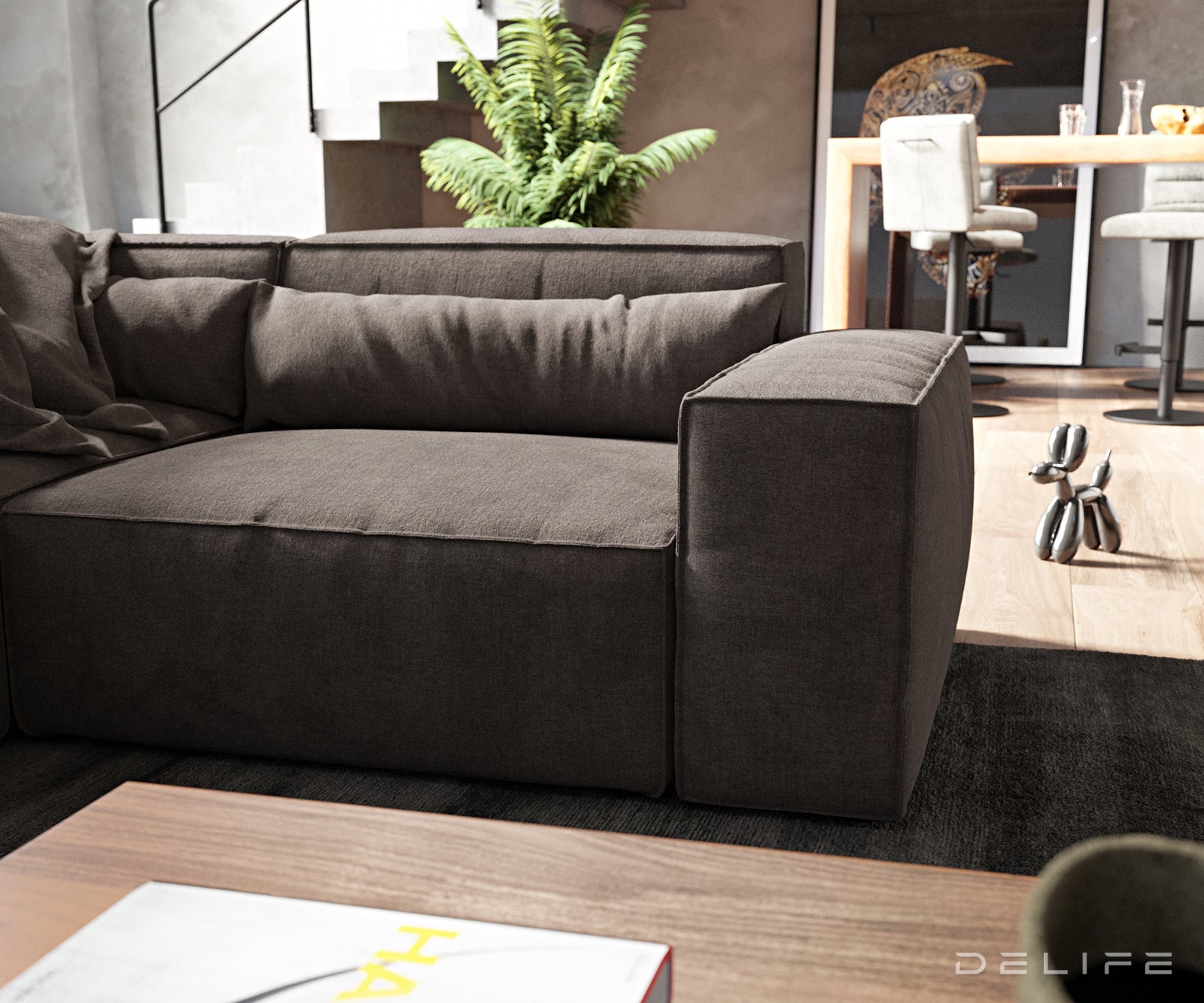 Velika kutna garnitura Sirpio L 330x230cm, Materijal: Mikrofibra