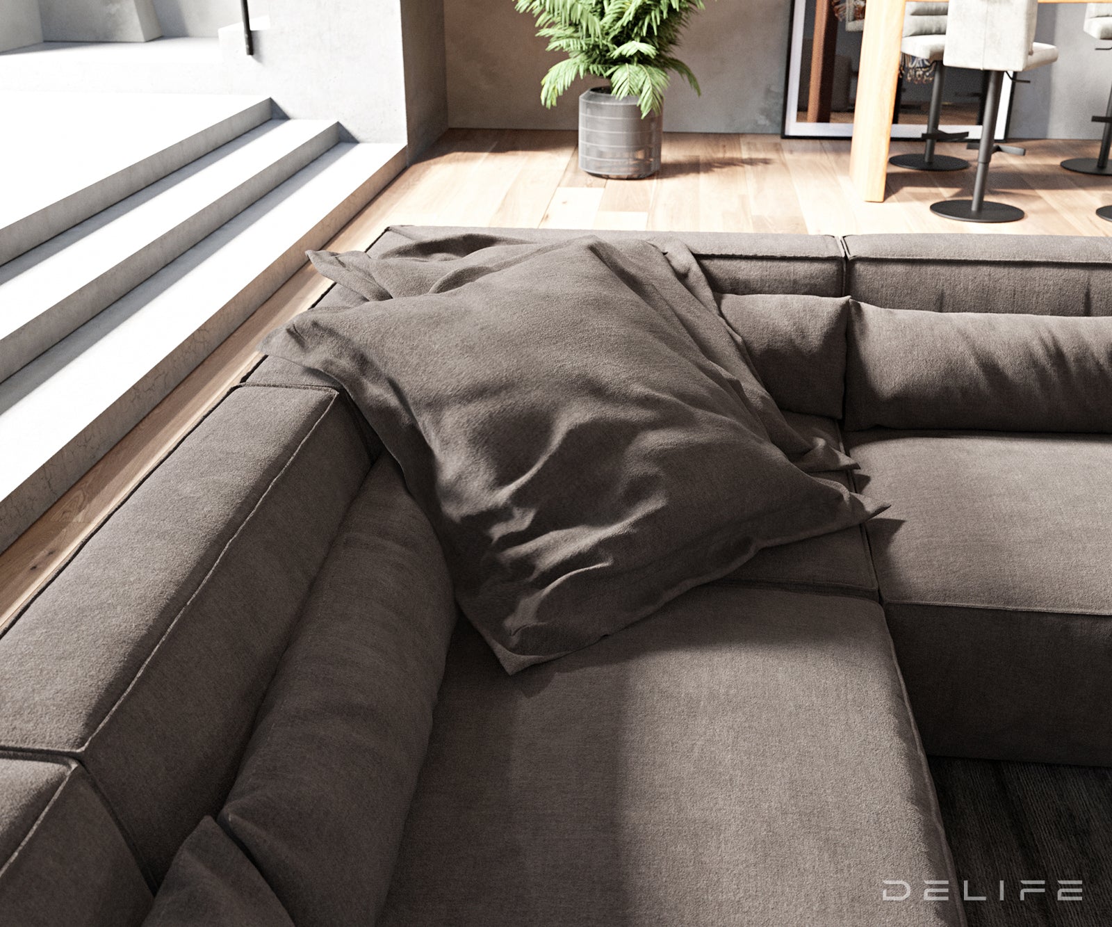 Velika kutna garnitura Sirpio L 330x230cm, Materijal: Mikrofibra