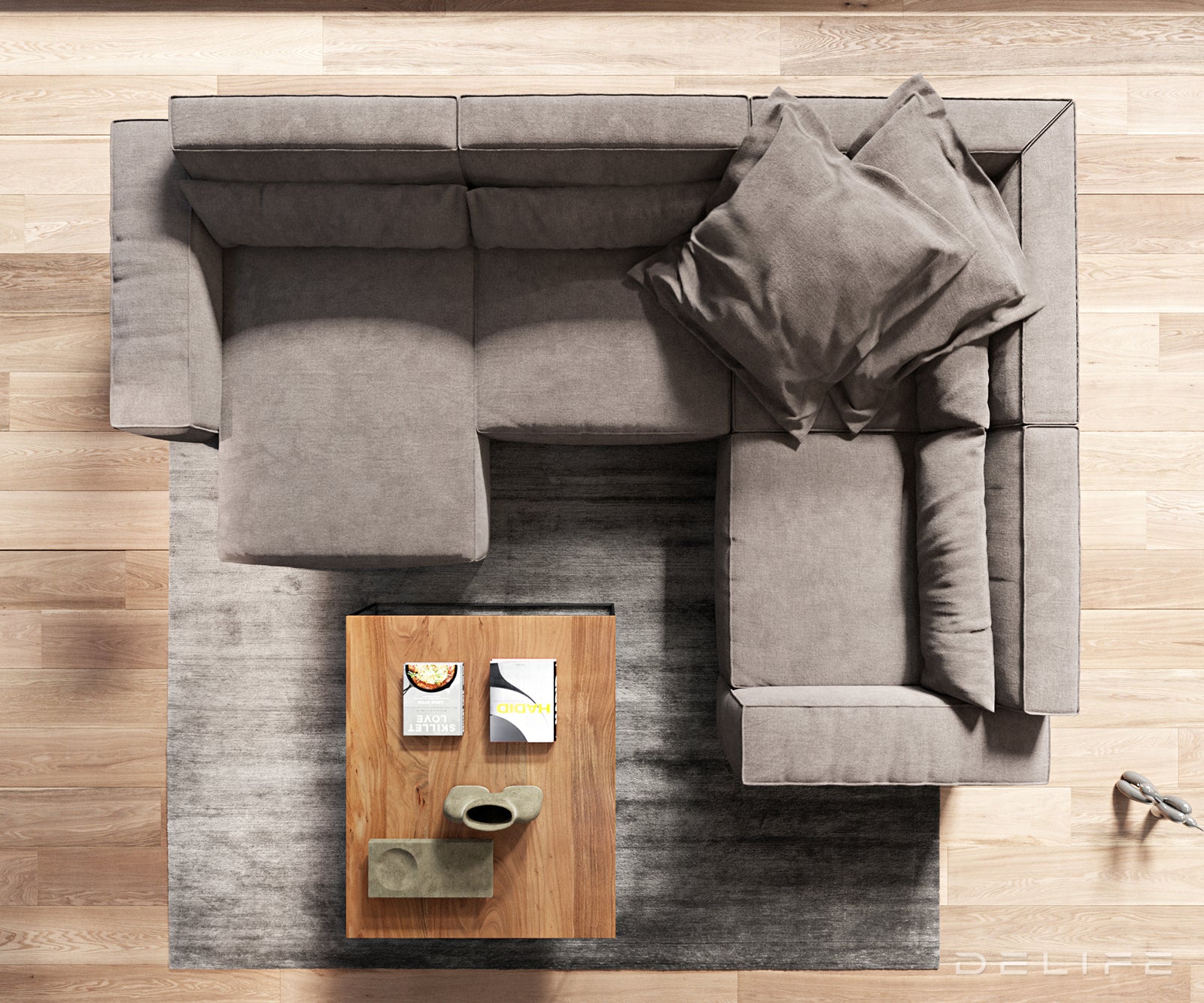 Velika kutna garnitura Sirpio L 330x230cm, Materijal: Mikrofibra