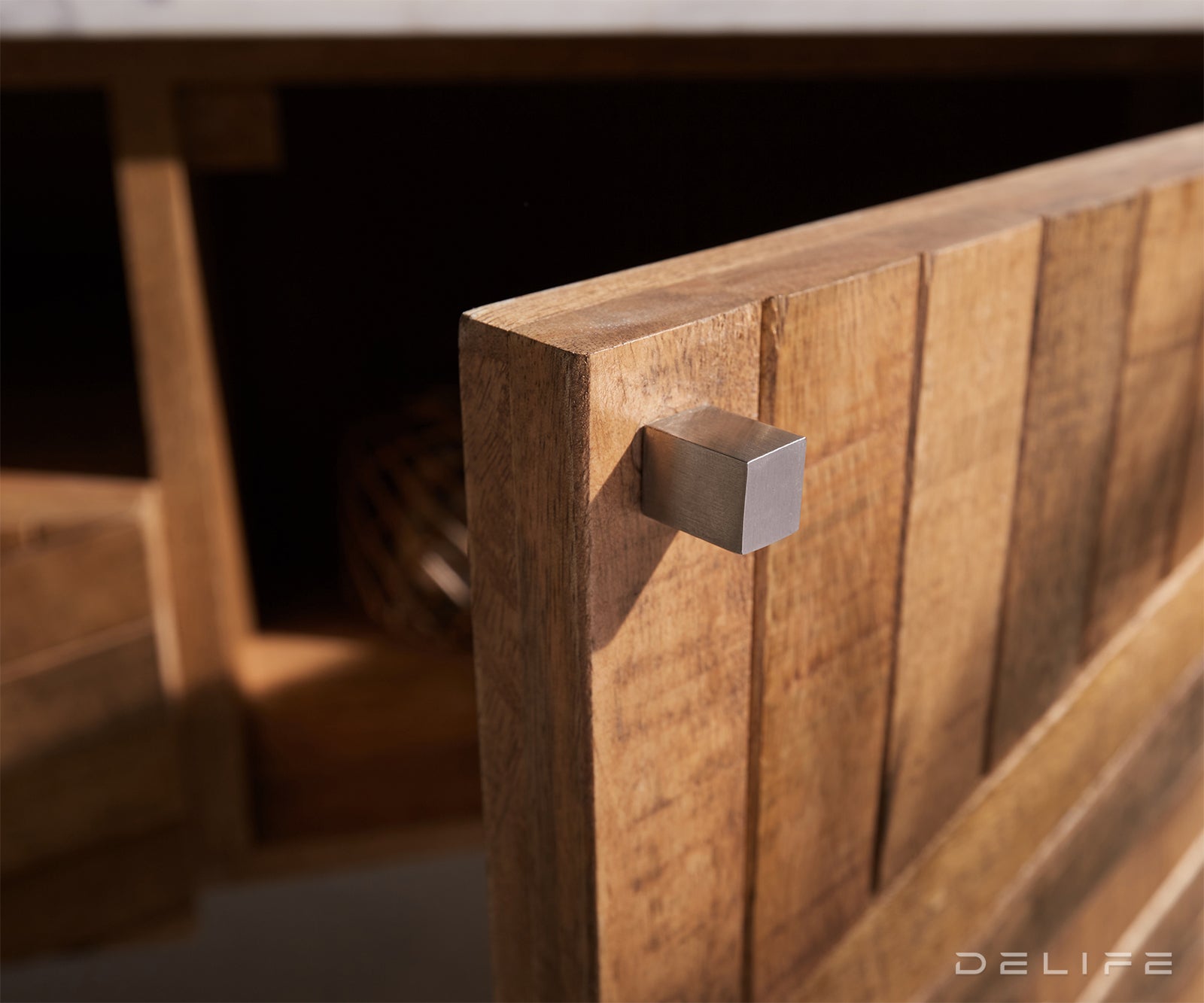 TV komoda Bahan, 200x35cm, Materijal: Mango