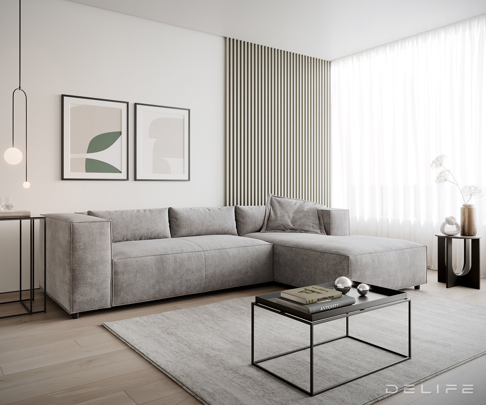 Kutna garnitura Brom 260x174cm, Materijal: Mikrofibra