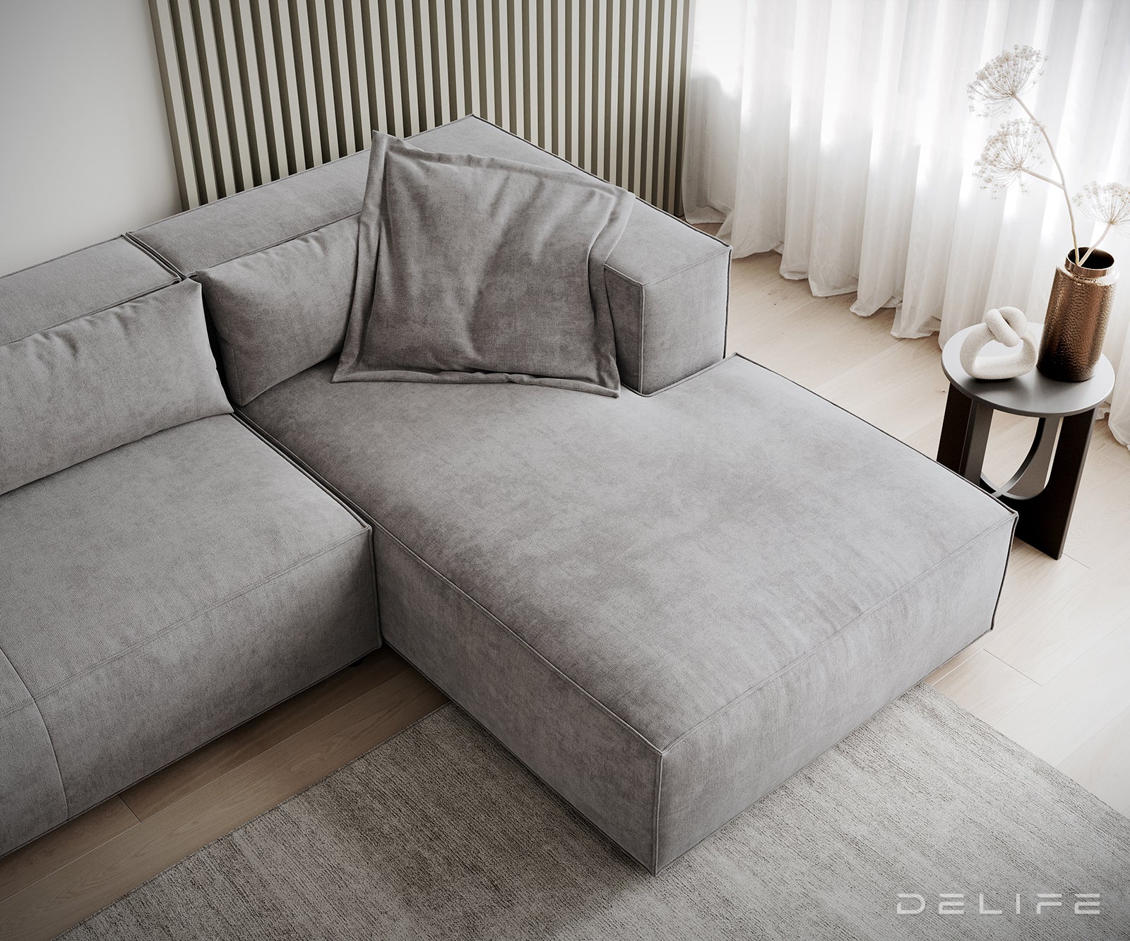 Kutna garnitura Brom 260x174cm, Materijal: Mikrofibra