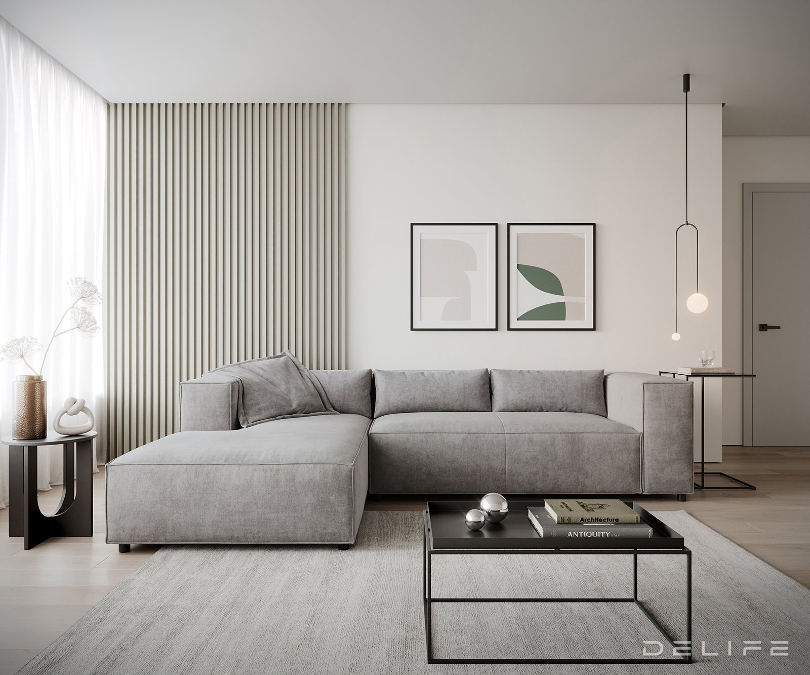 Kutna garnitura Brom 260x174cm, Materijal: Mikrofibra