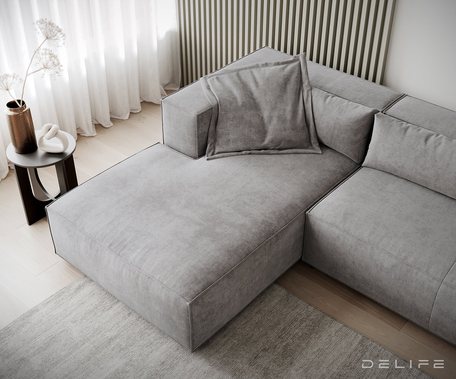 Kutna garnitura Brom 260x174cm, Materijal: Mikrofibra