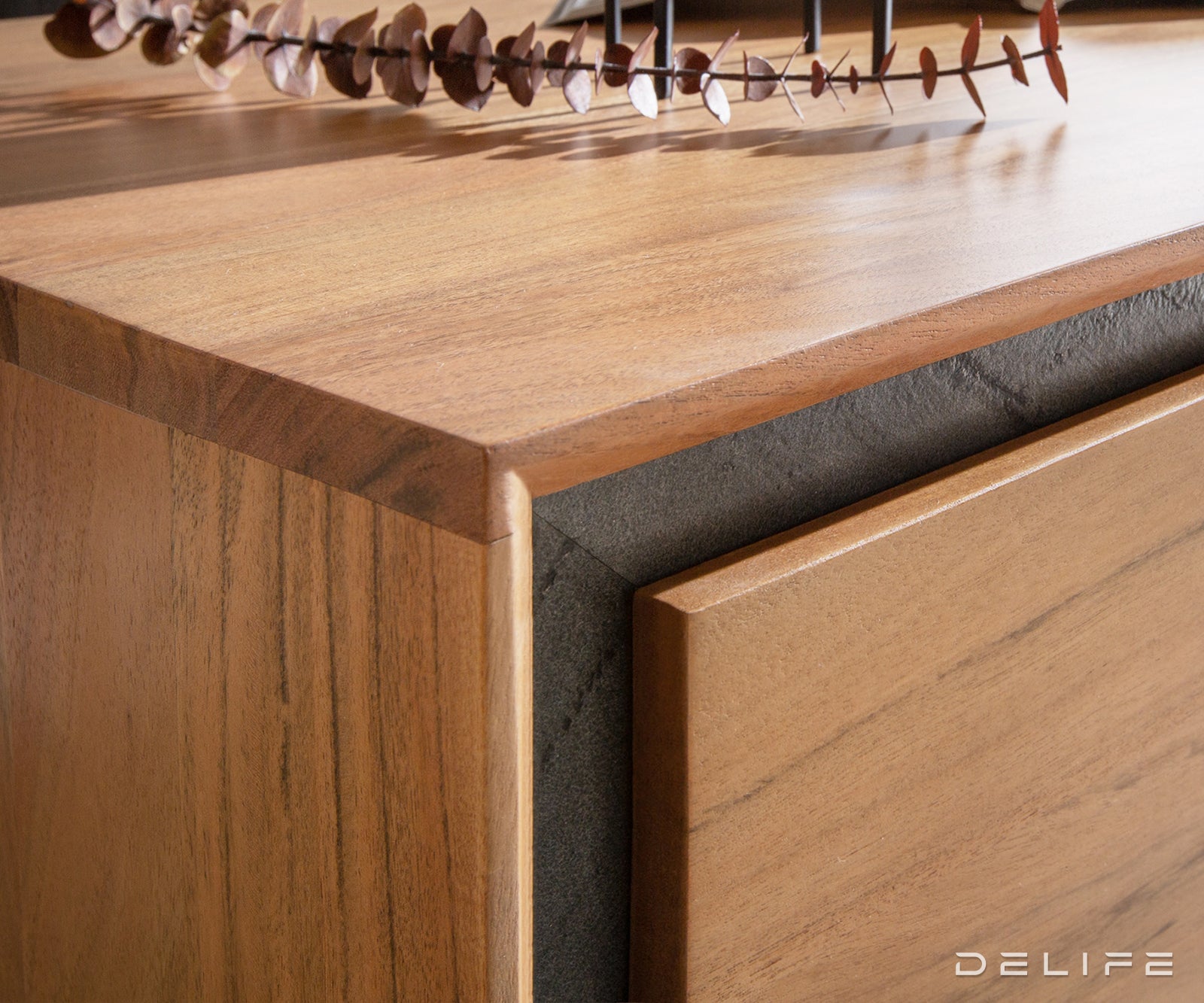 Klub stolić Stonegrace 80x60cm, Materijal: Bagrem