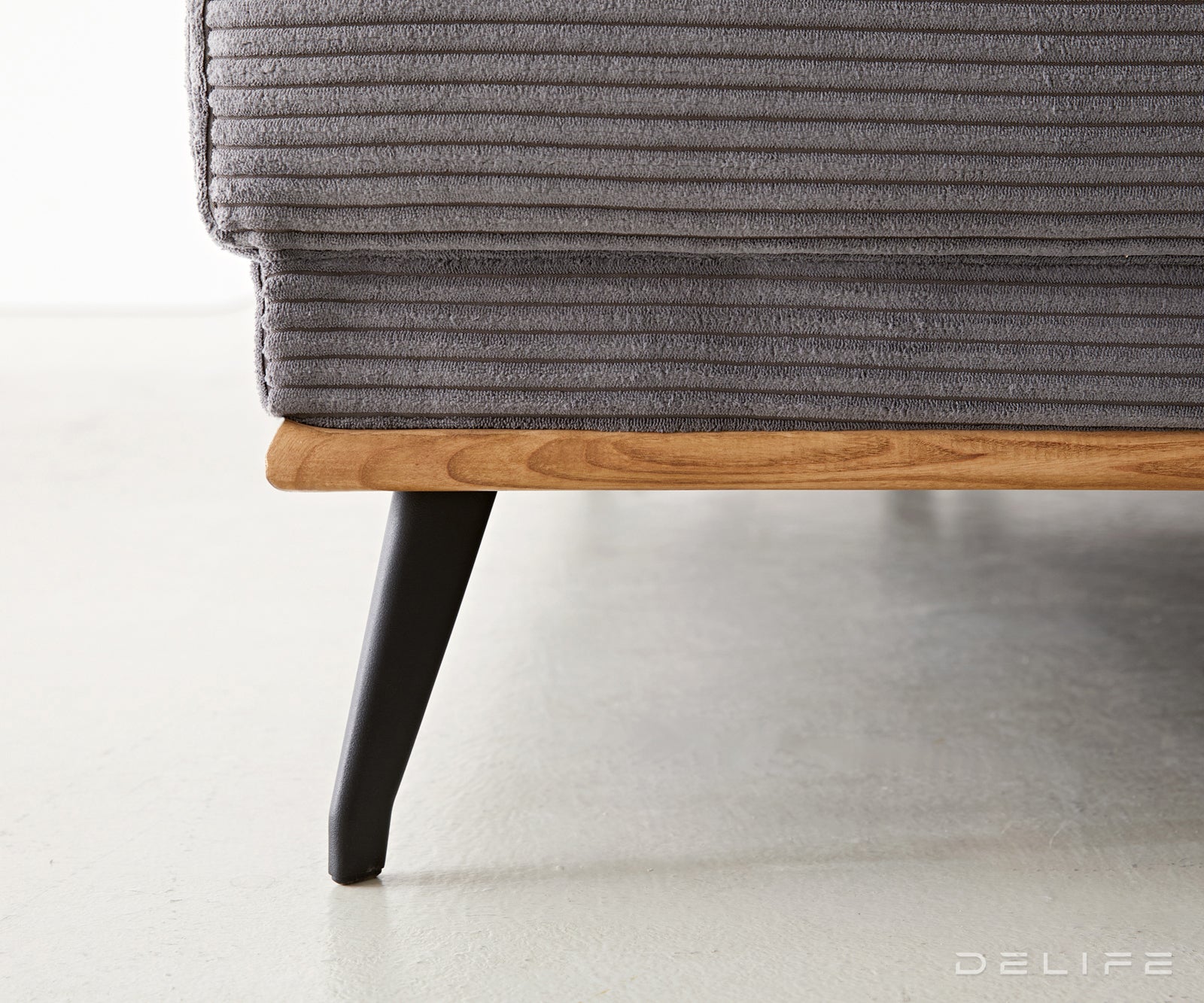 Kutna garnitura Evelio 320x201cm, Materijal: Rebrasta tkanina