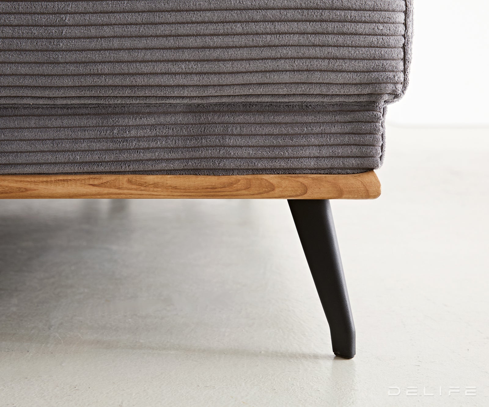 Kutna garnitura Evelio 320x201cm, Materijal: Rebrasta tkanina