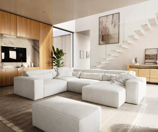 Velika kutna garnitura Sirpio 303x210cm, Materijal: Boucle