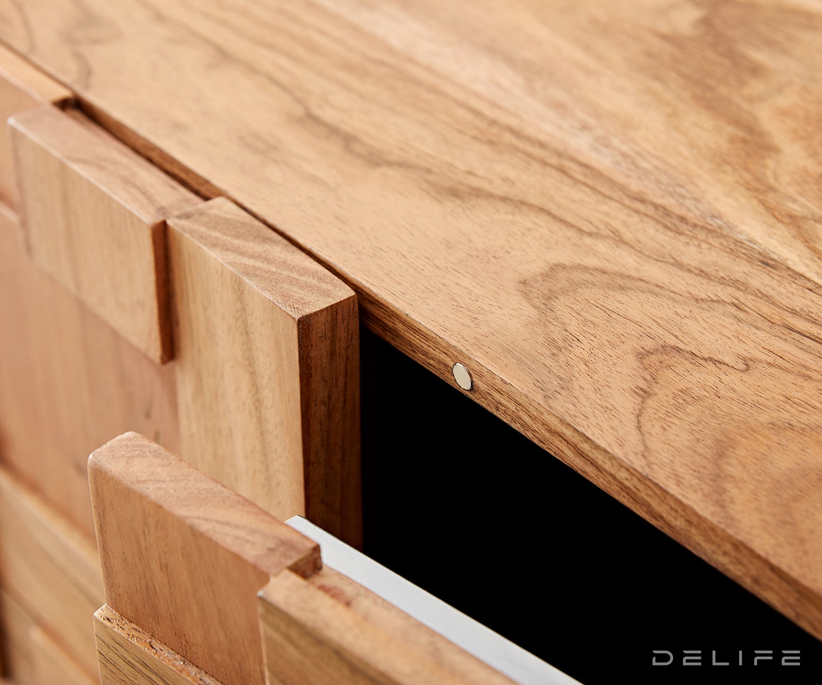 Komoda Puzzle, 175x40cm, Materijal: Bagrem