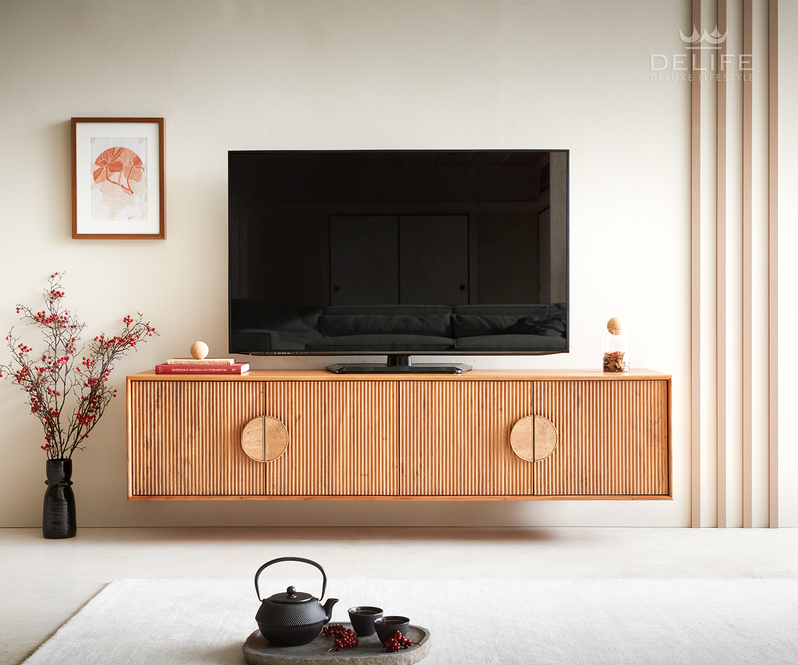 Komoda Surimu, Materijal: Bagrem