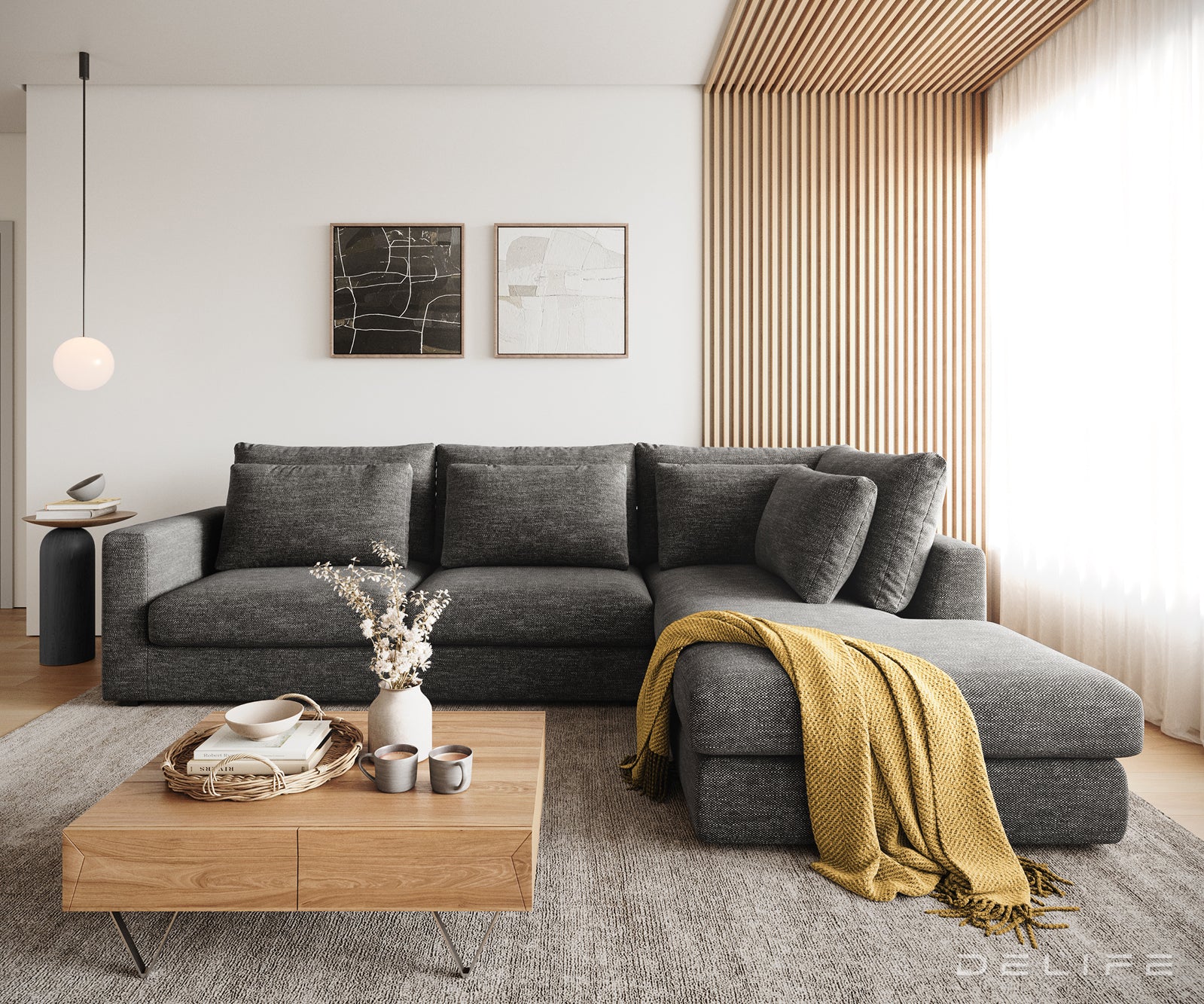 Kutna garnitura Isla 331x226cm, Materijal: Chenille