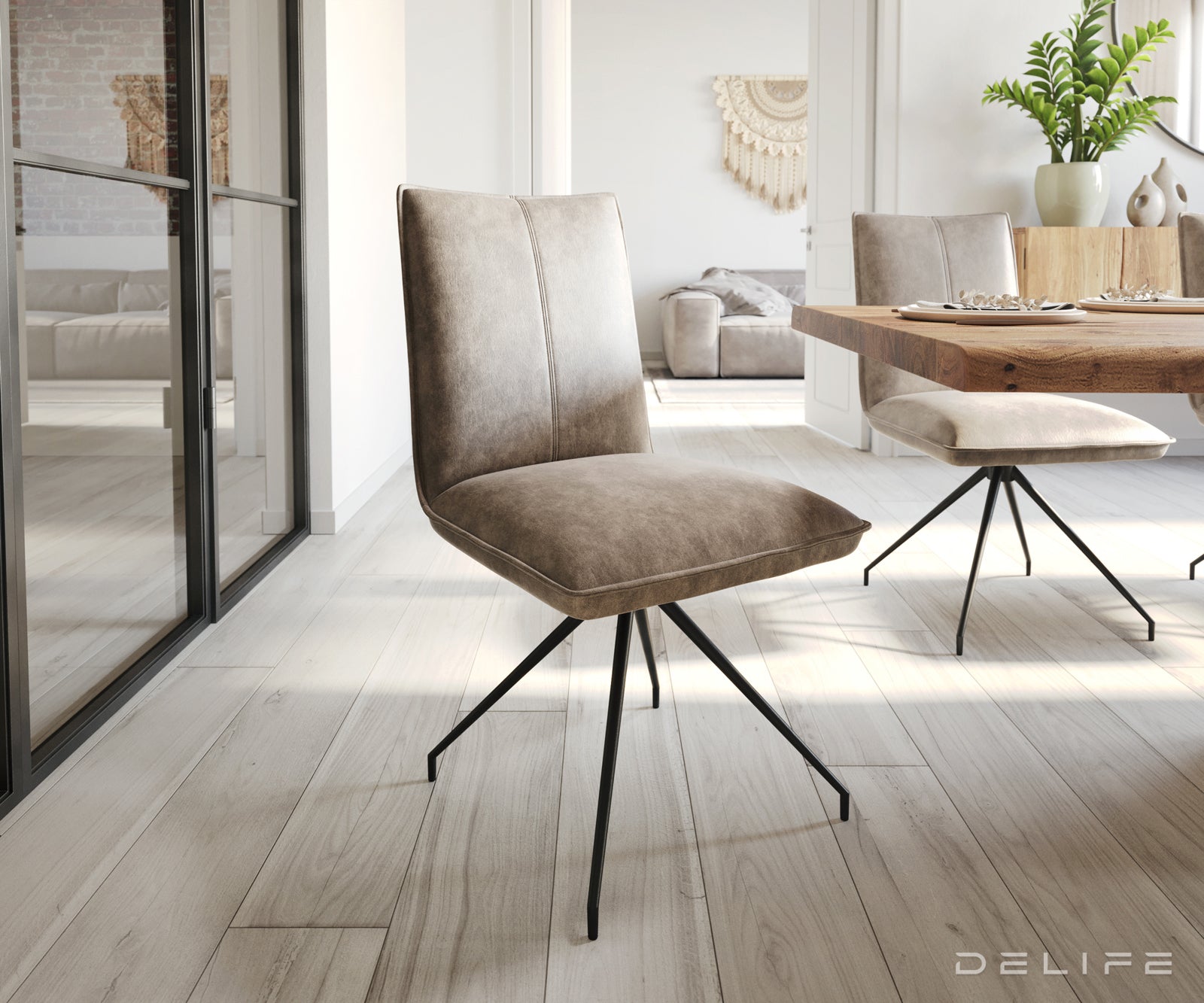 Blagovaonska stolica Lelio, Materijal: Mikrofibra